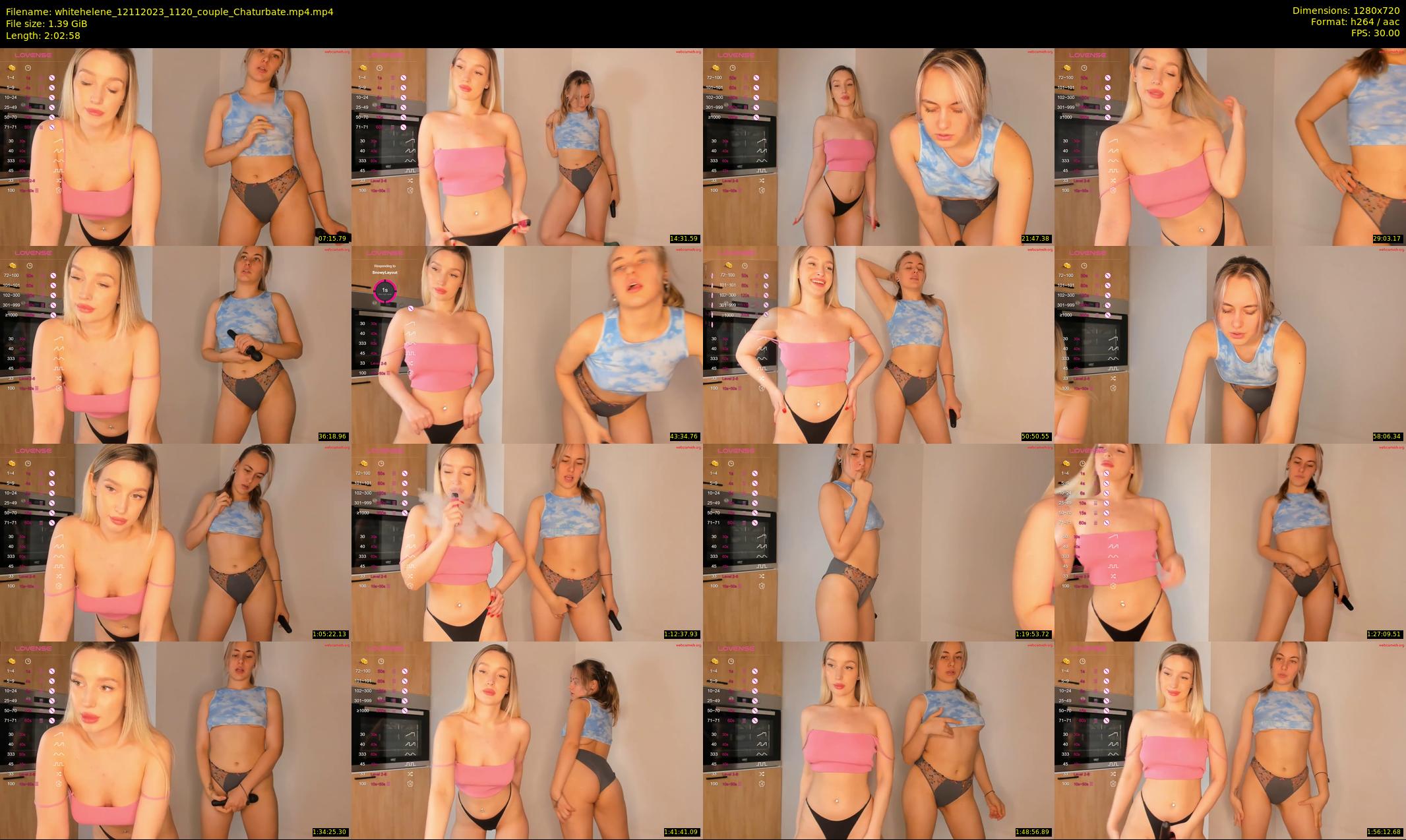 whitehelene — 123 minute Chaturbate female cam show recording, 720p, Nov 12, 2023