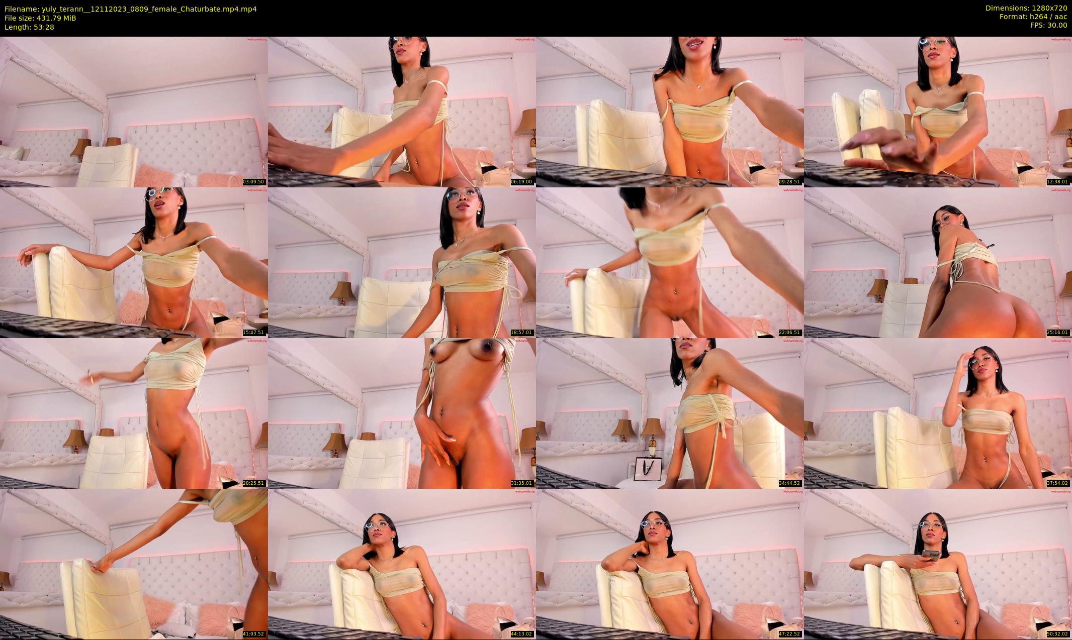 yuly_terann_ — 54 minute Chaturbate female cam show recording, 720p, Nov 12, 2023
