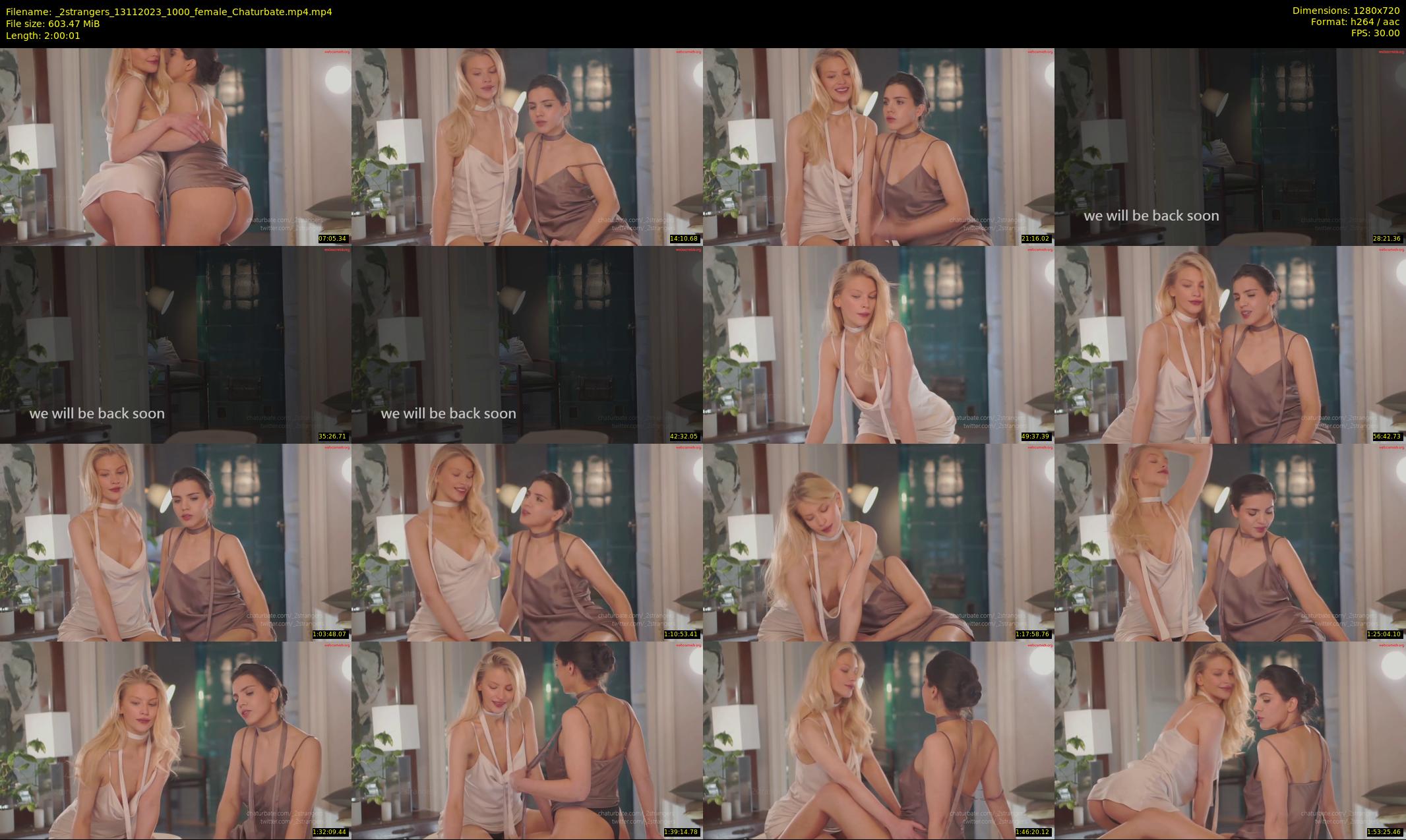 _2strangers — 121 minute Chaturbate couple cam show recording, 720p, Nov 13, 2023