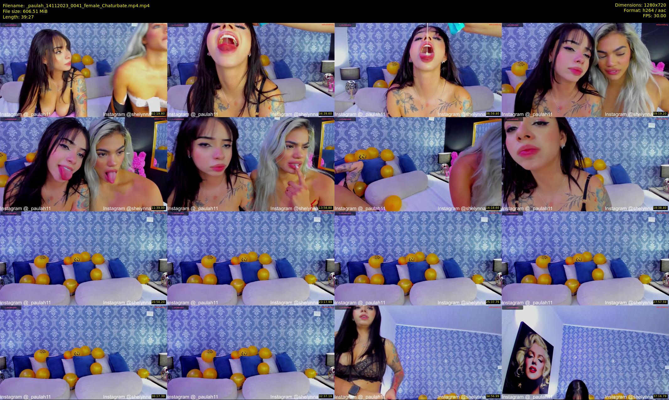 _paulah — 40 minute Chaturbate female cam show recording, 720p, Nov 14, 2023