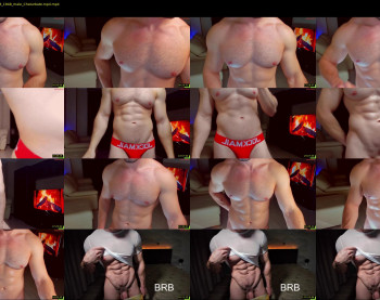 adam_muscle_ — 71 minute Chaturbate male cam show recording, 720p, Nov 13, 2023