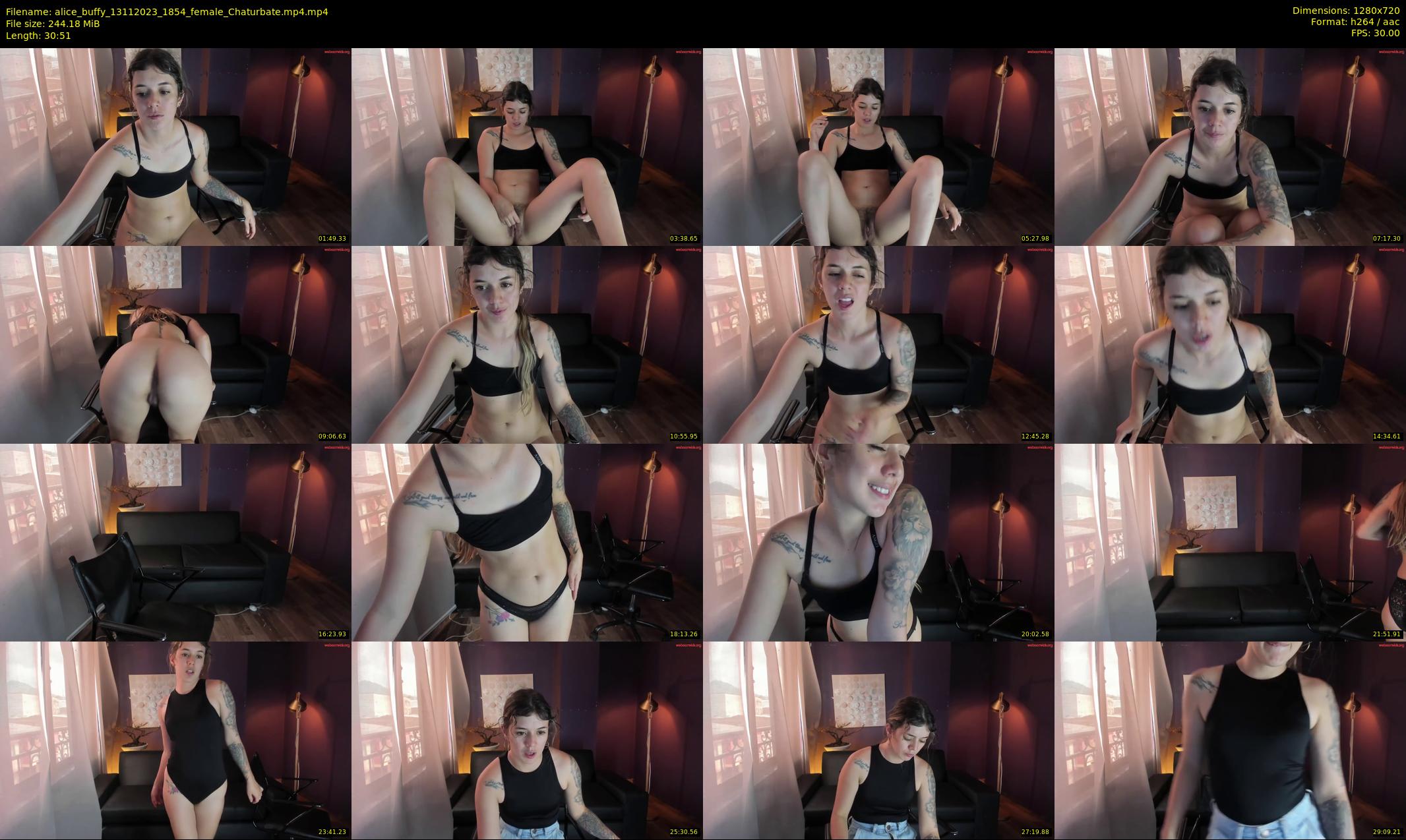 alice_buffy — 31 minute Chaturbate female cam show recording, 720p, Nov 13, 2023