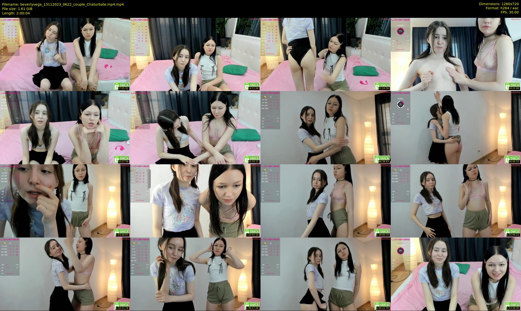 beverlyvega — 121 minute Chaturbate couple cam show recording, 720p, Nov 13, 2023