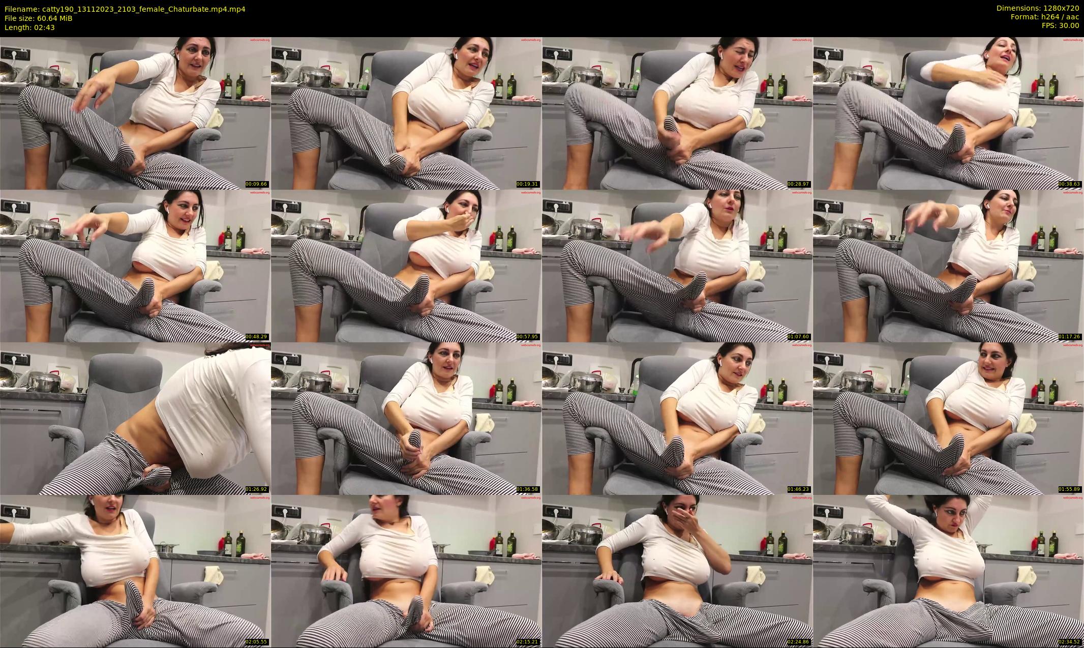 catty190 — 3 minute Chaturbate female cam show recording, 720p, Nov 13, 2023