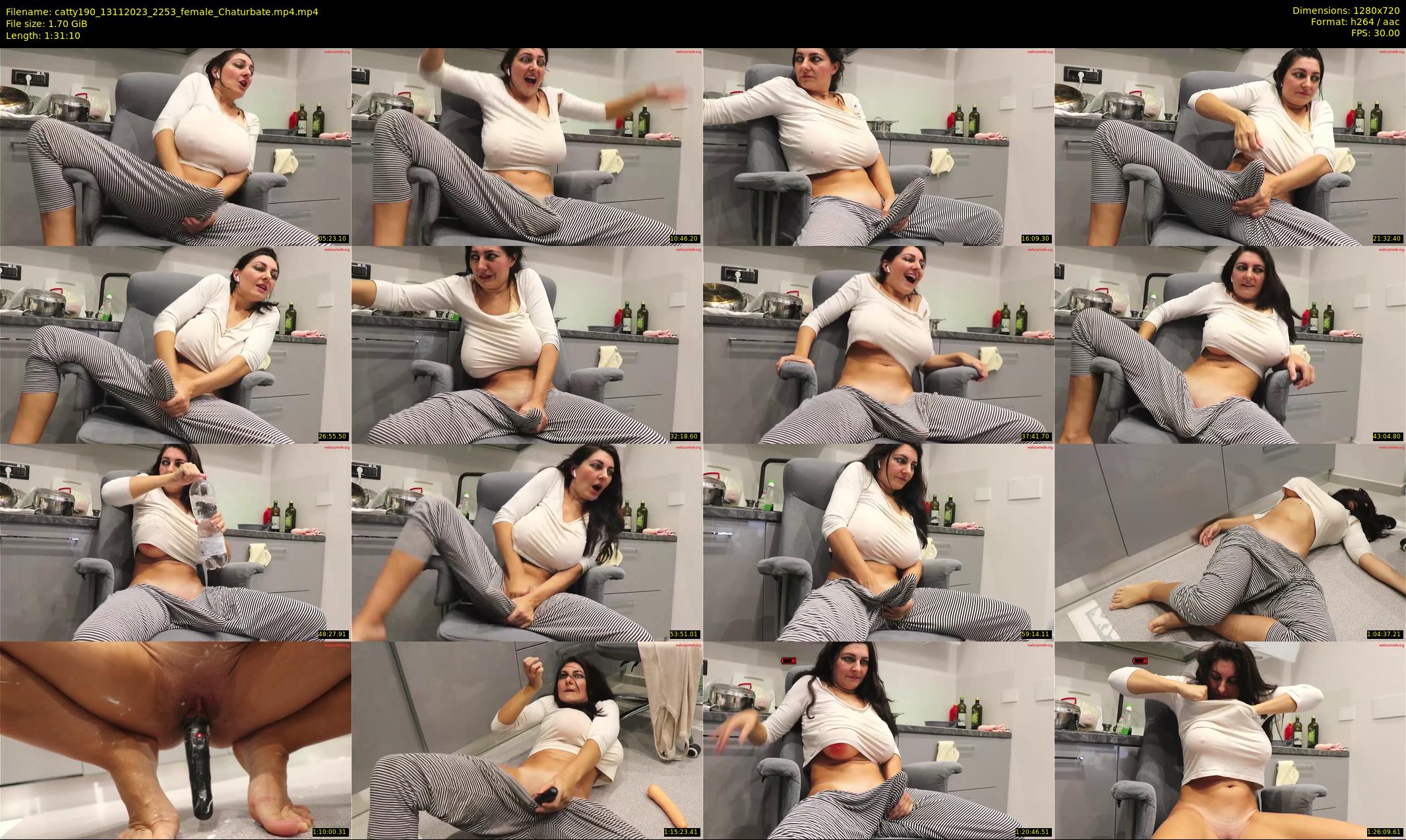 catty190 — 92 minute Chaturbate female cam show recording, 720p, Nov 13, 2023
