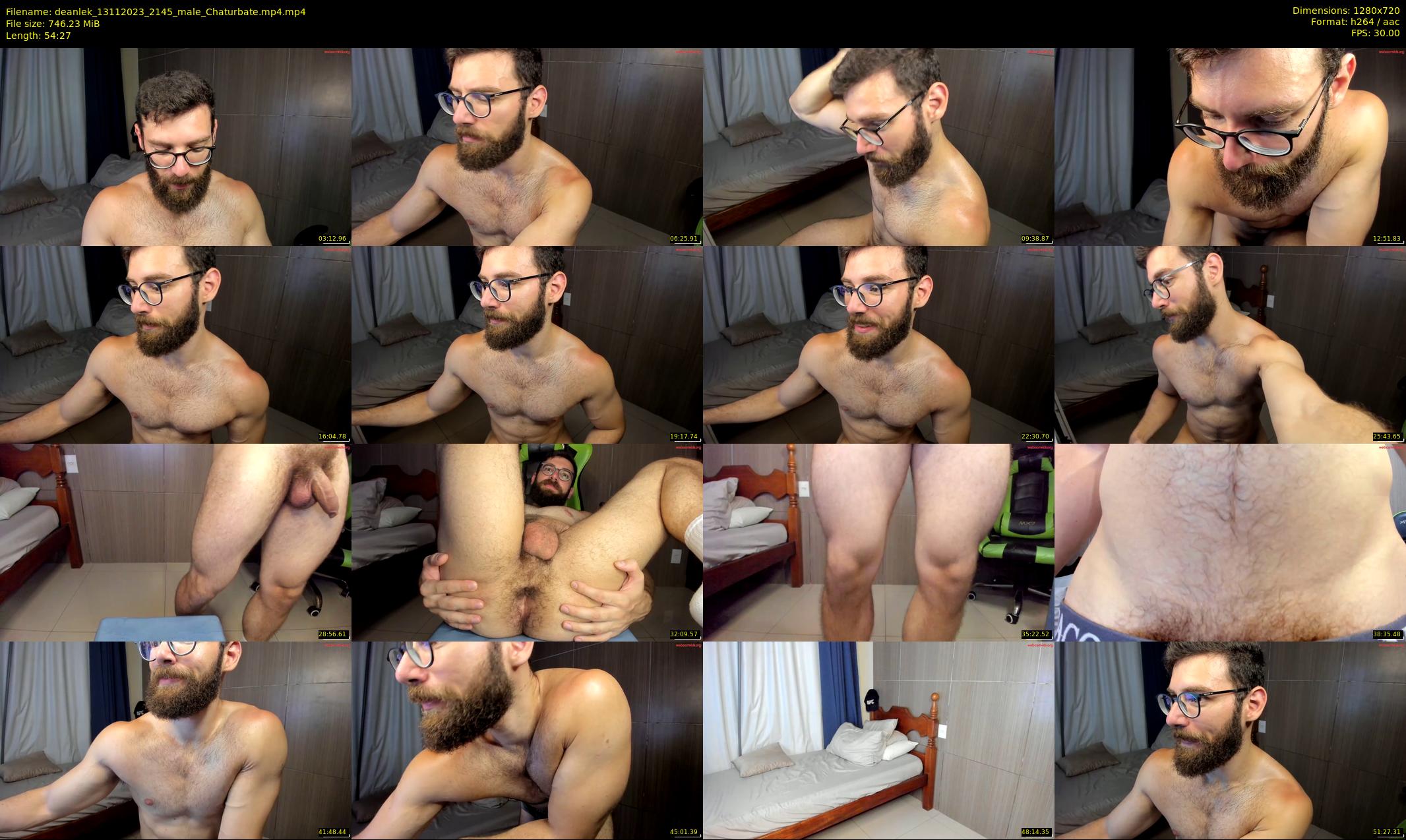 deanlek — 55 minute Chaturbate male cam show recording, 720p, Nov 13, 2023