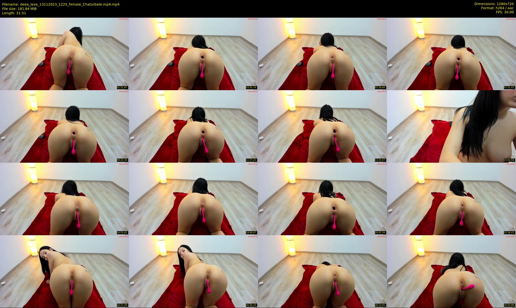 deea_lexa — 32 minute Chaturbate female cam show recording, 720p, Nov 13, 2023