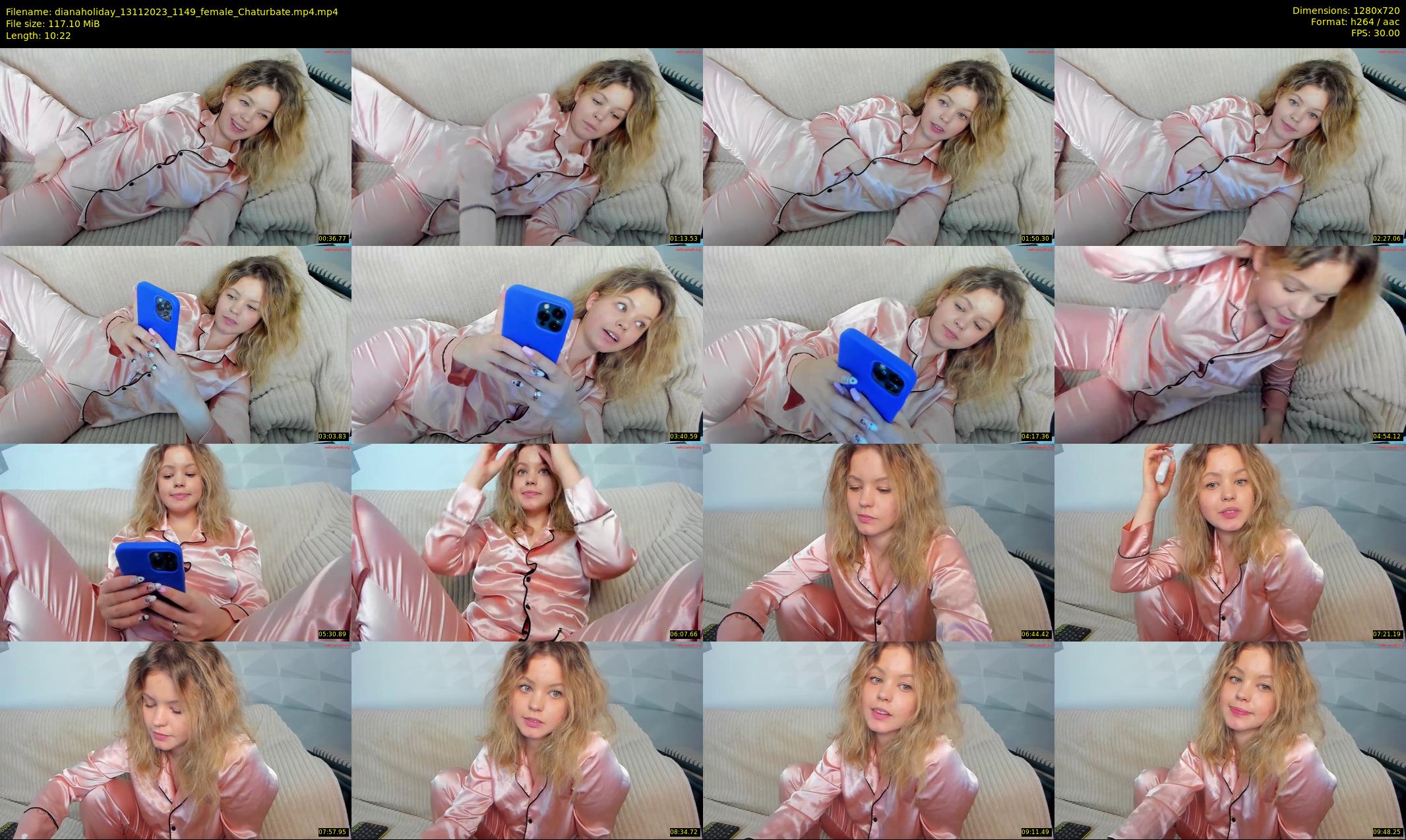 dianaholiday — 11 minute Chaturbate female cam show recording, 720p, Nov 13, 2023