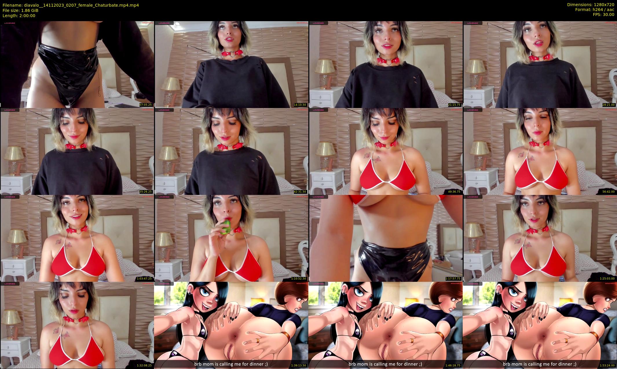 diavalo_ — 120 minute Chaturbate female cam show recording, 720p, Nov 14, 2023