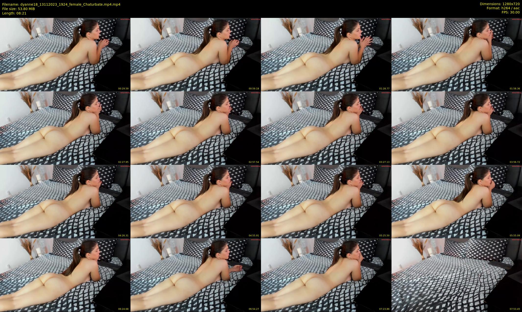 dyanne18 — 9 minute Chaturbate female cam show recording, 720p, Nov 13, 2023
