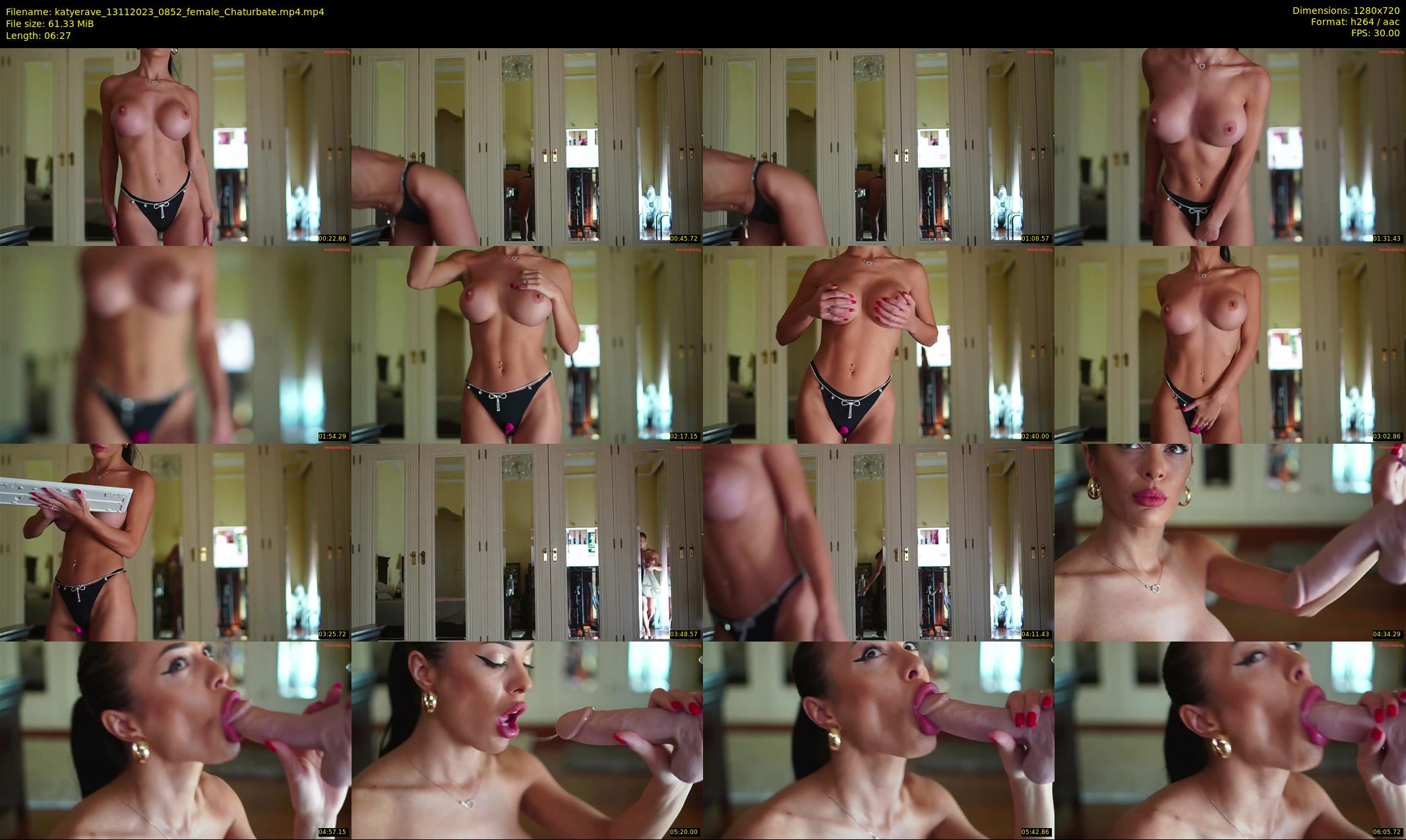 katyerave — 7 minute Chaturbate female cam show recording, 720p, Nov 13, 2023