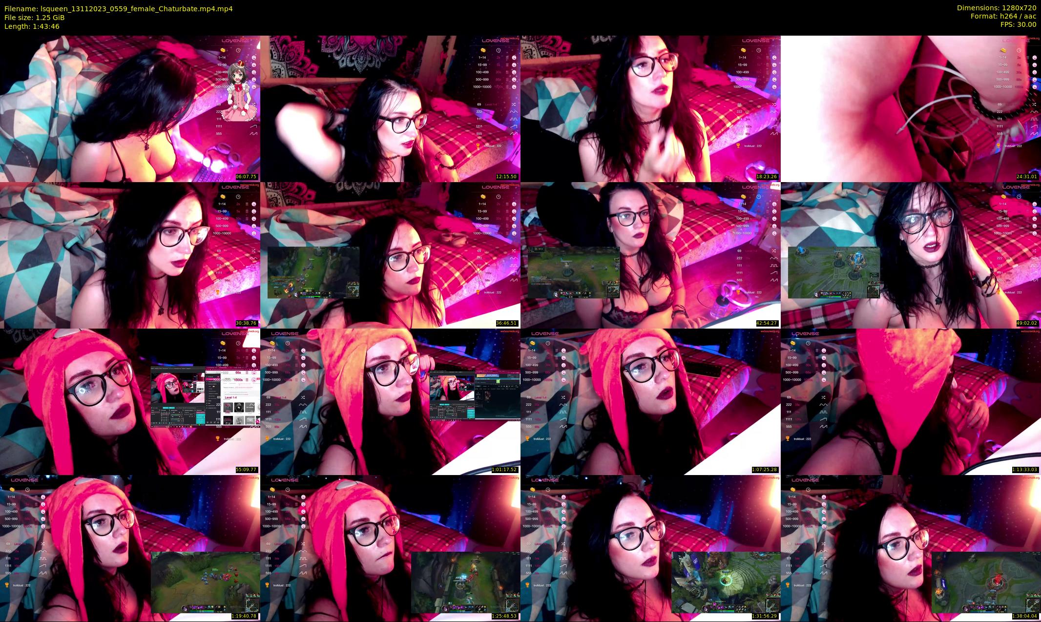 lsqueen — 104 minute Chaturbate female cam show recording, 720p, Nov 13, 2023