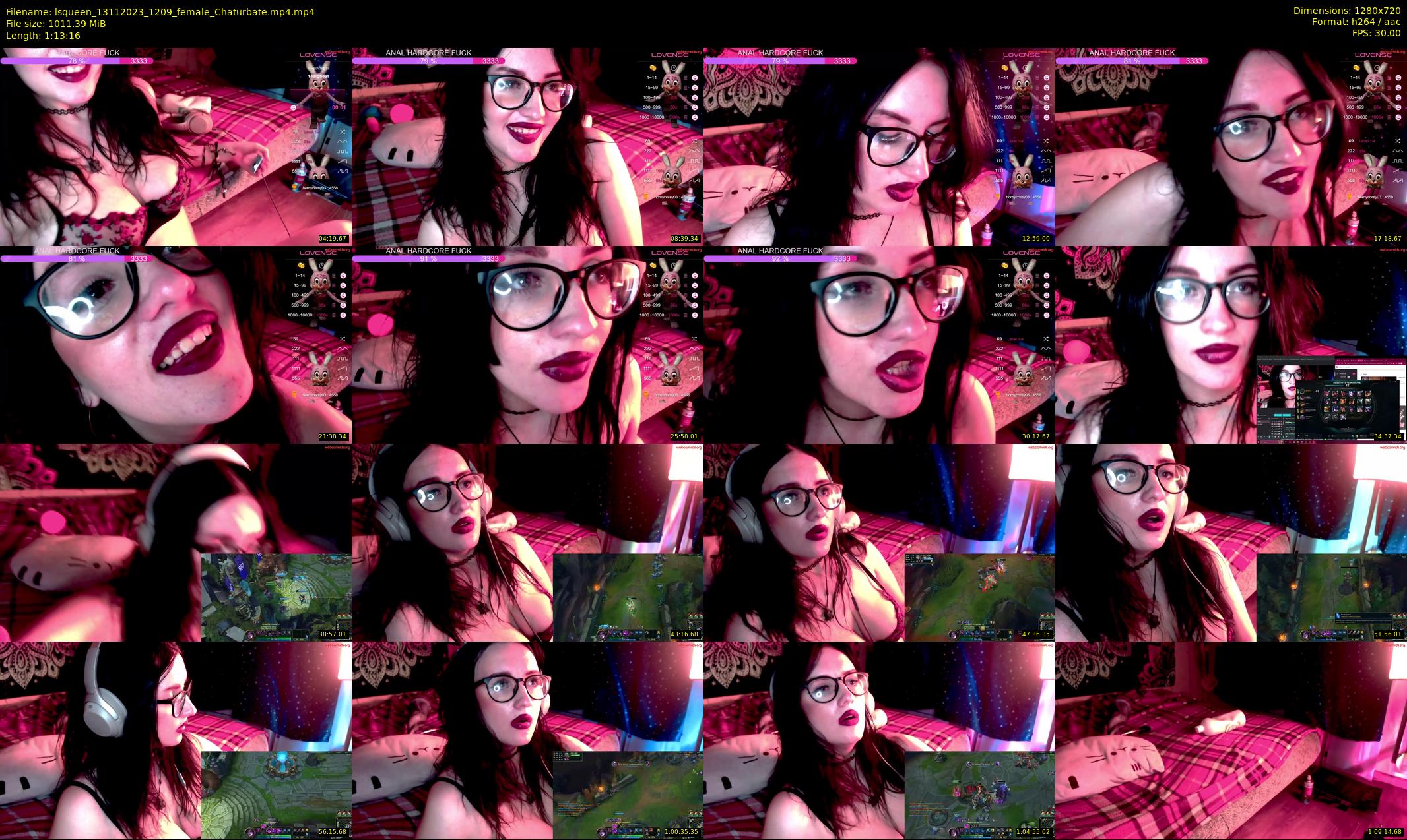 lsqueen — 74 minute Chaturbate female cam show recording, 720p, Nov 13, 2023