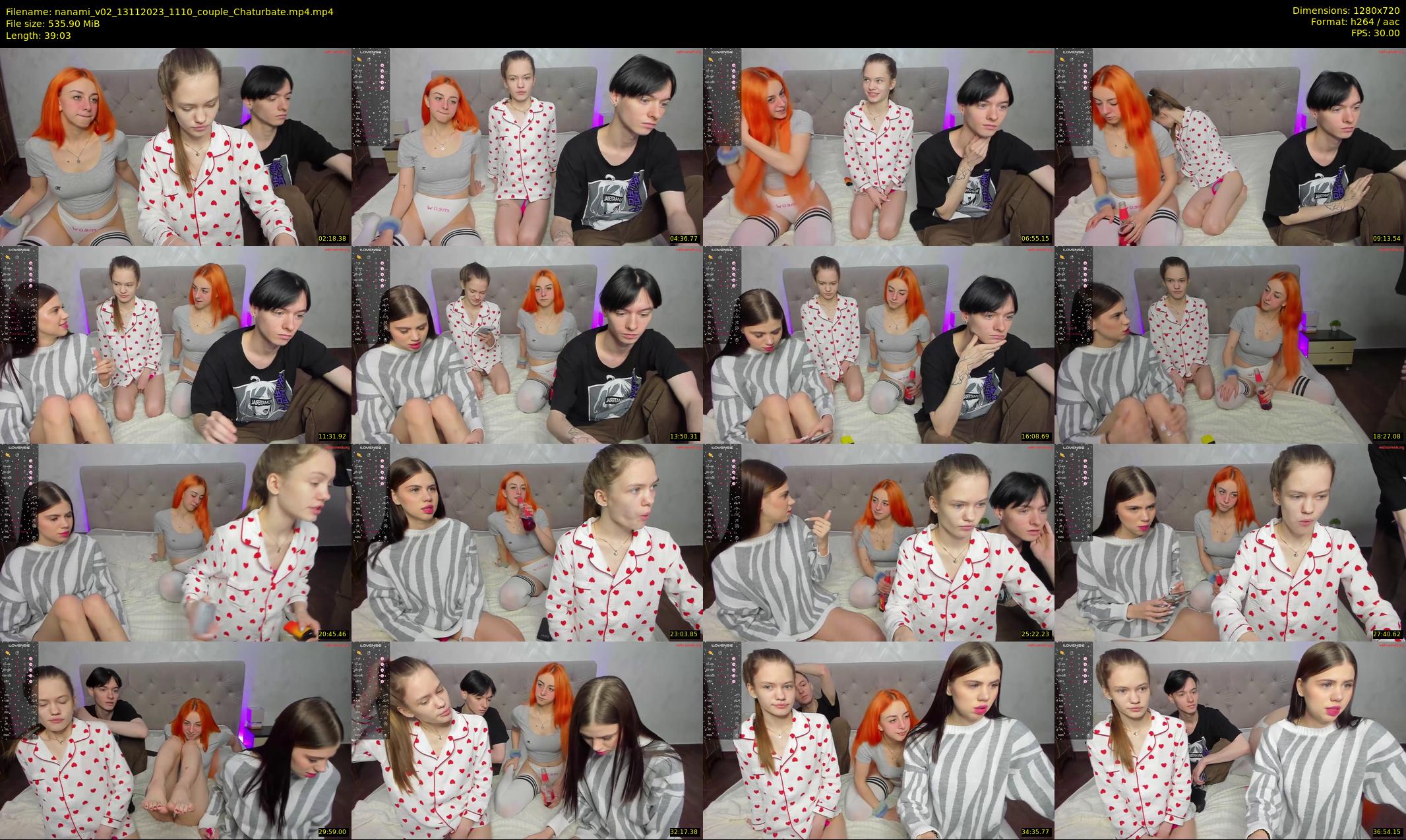 nanami_v02 — 40 minute Chaturbate couple cam show recording, 720p, Nov 13, 2023