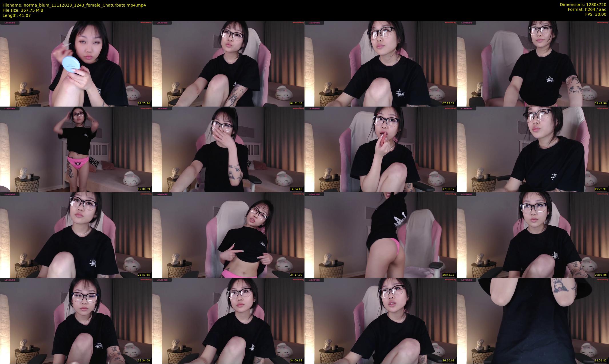 norma_blum — 42 minute Chaturbate female cam show recording, 720p, Nov 13, 2023