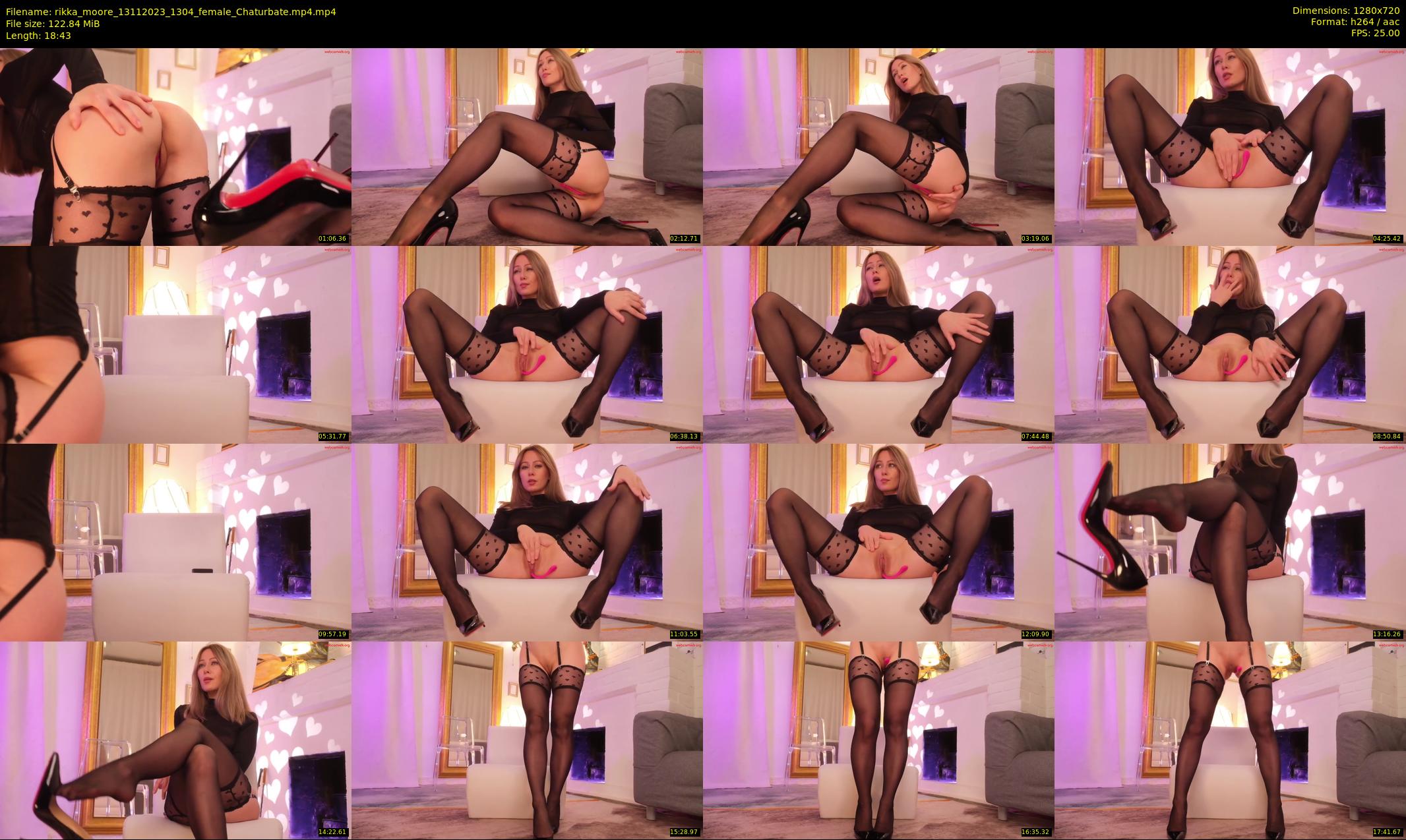 rikka_moore — 19 minute Chaturbate female cam show recording, 720p, Nov 13, 2023