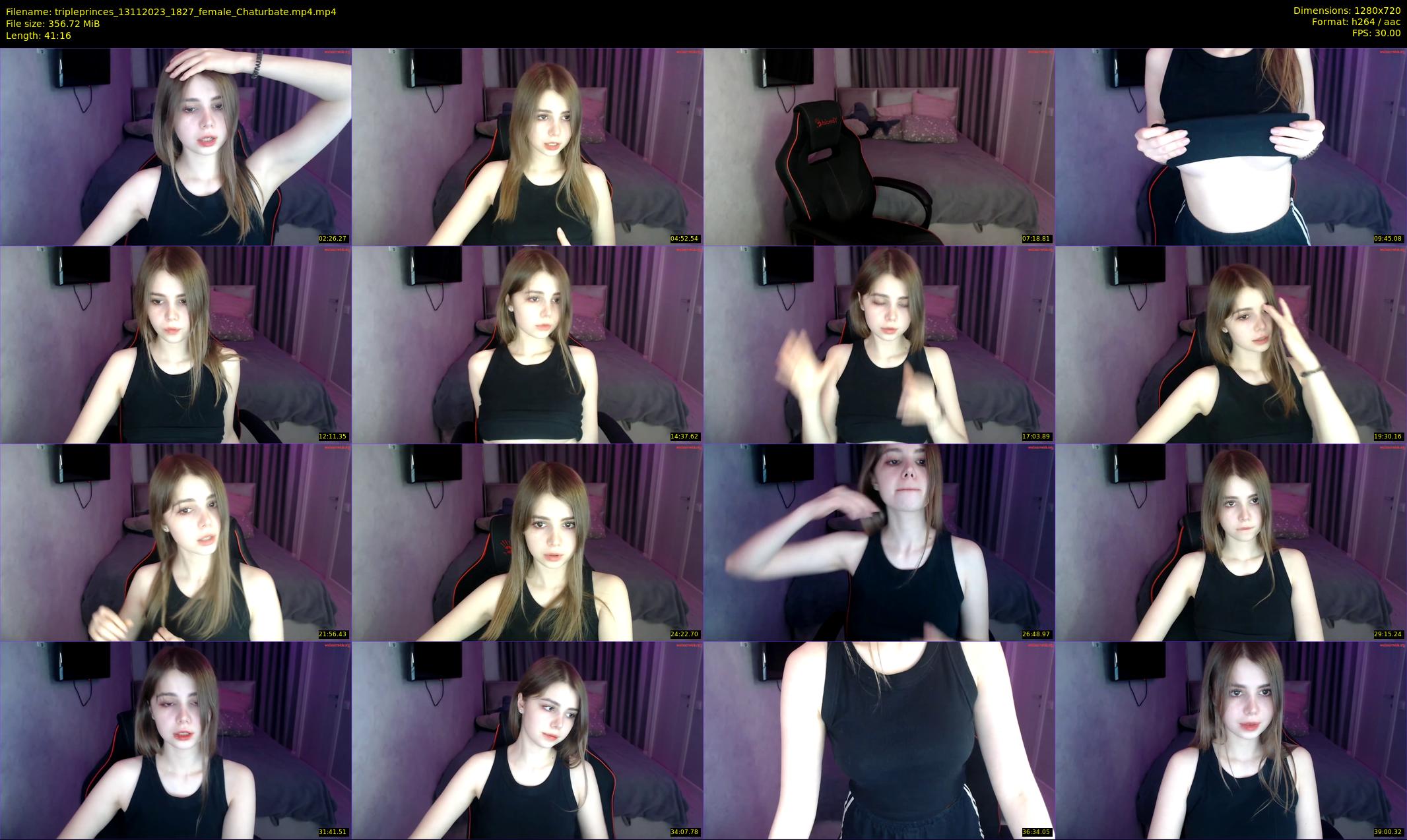 tripleprinces — 42 minute Chaturbate female cam show recording, 720p, Nov 13, 2023