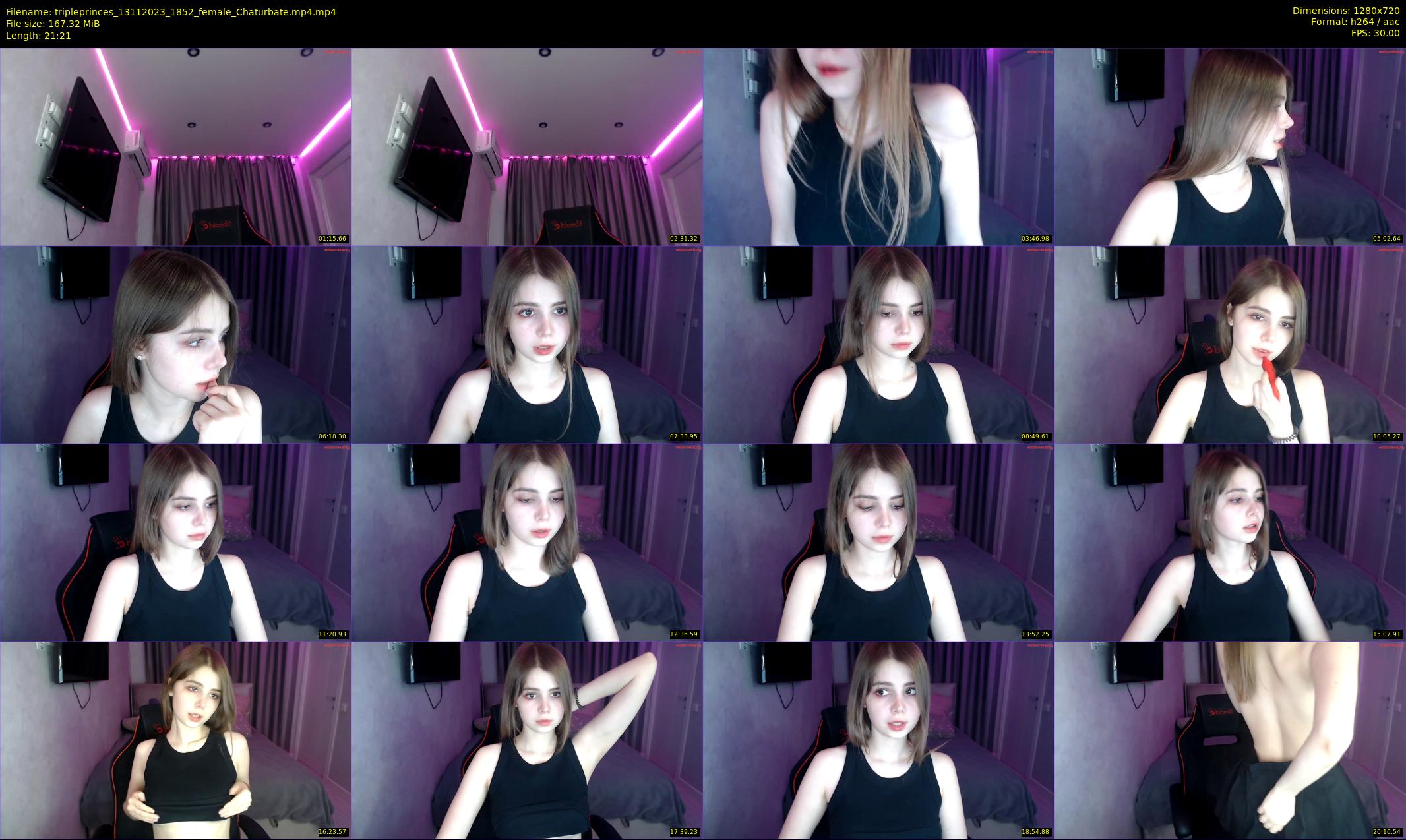 tripleprinces — 22 minute Chaturbate female cam show recording, 720p, Nov 13, 2023