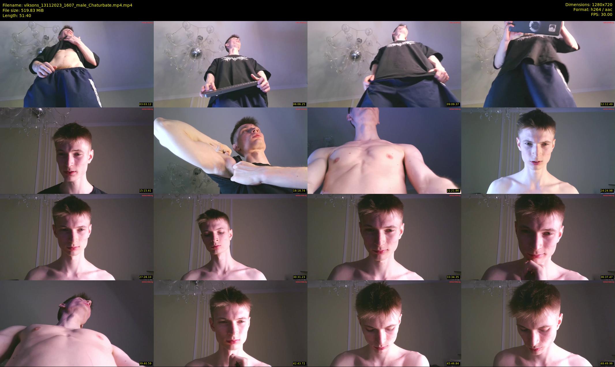 viksons — 52 minute Chaturbate male cam show recording, 720p, Nov 13, 2023