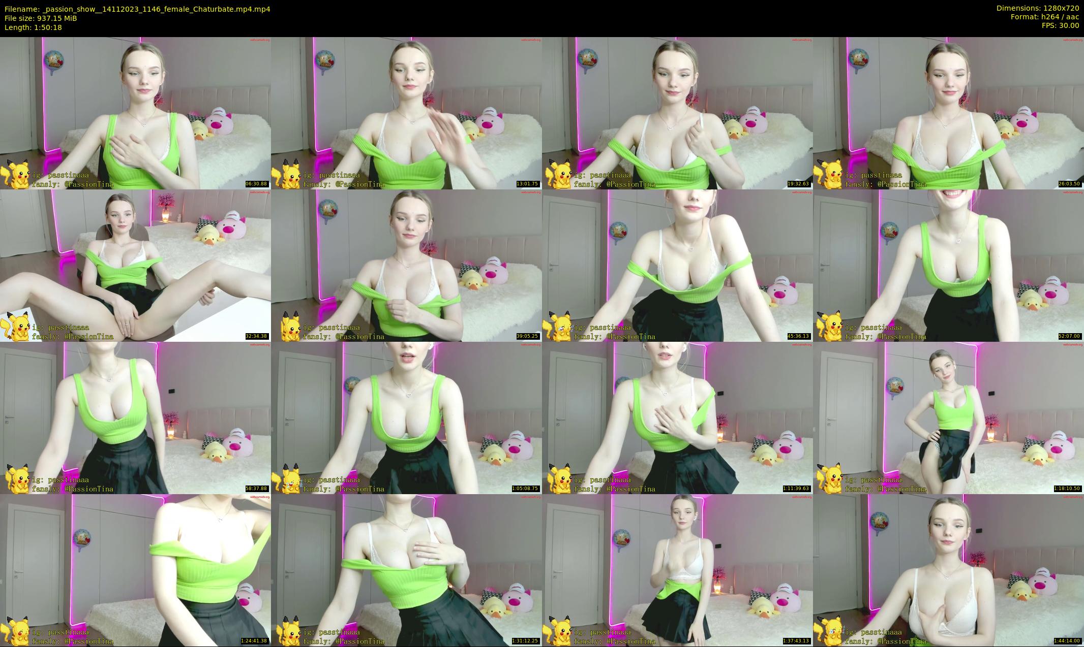 _passion_show_ — 111 minute Chaturbate couple cam show recording, 720p, Nov 14, 2023