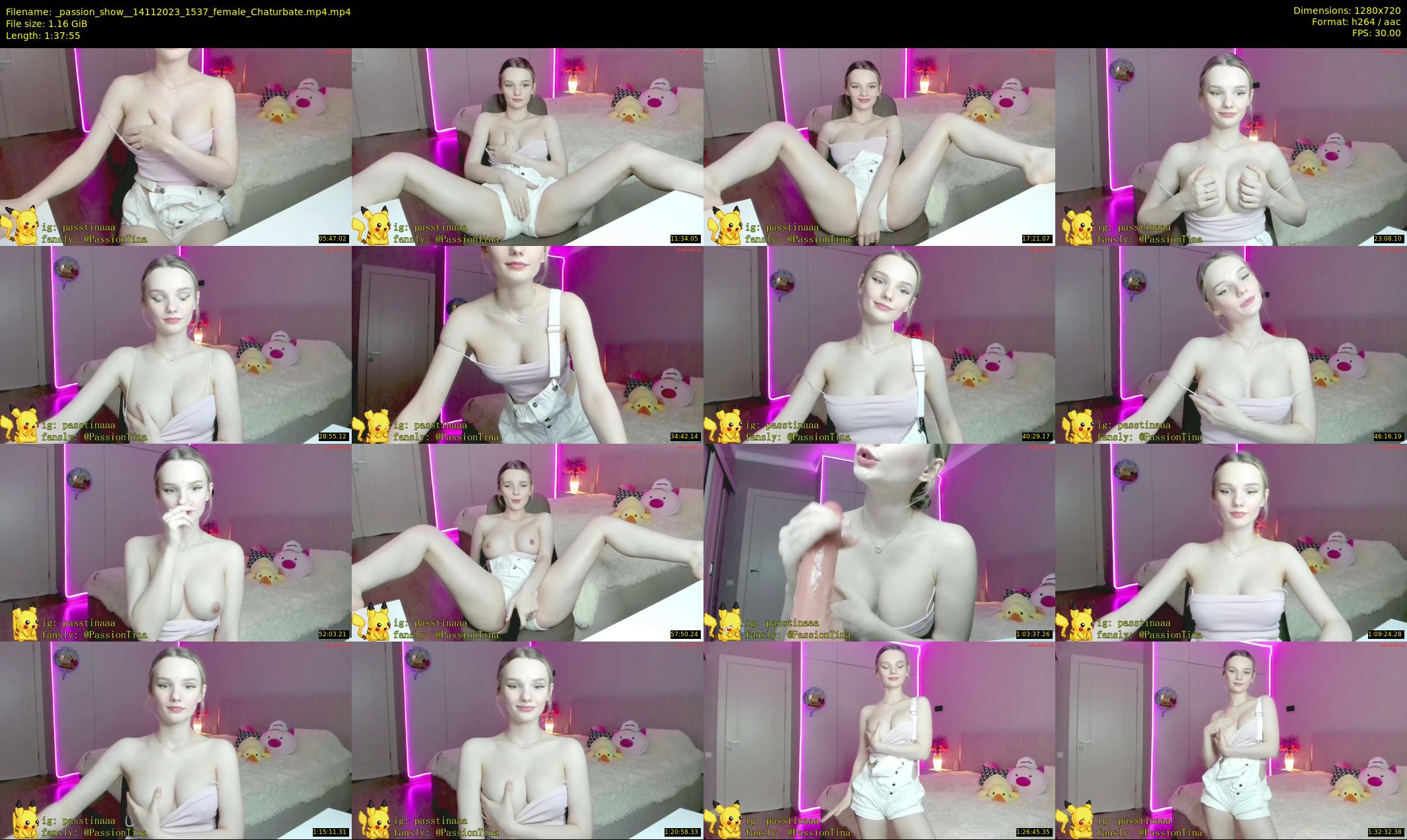 _passion_show_ — 98 minute Chaturbate couple cam show recording, 720p, Nov 14, 2023