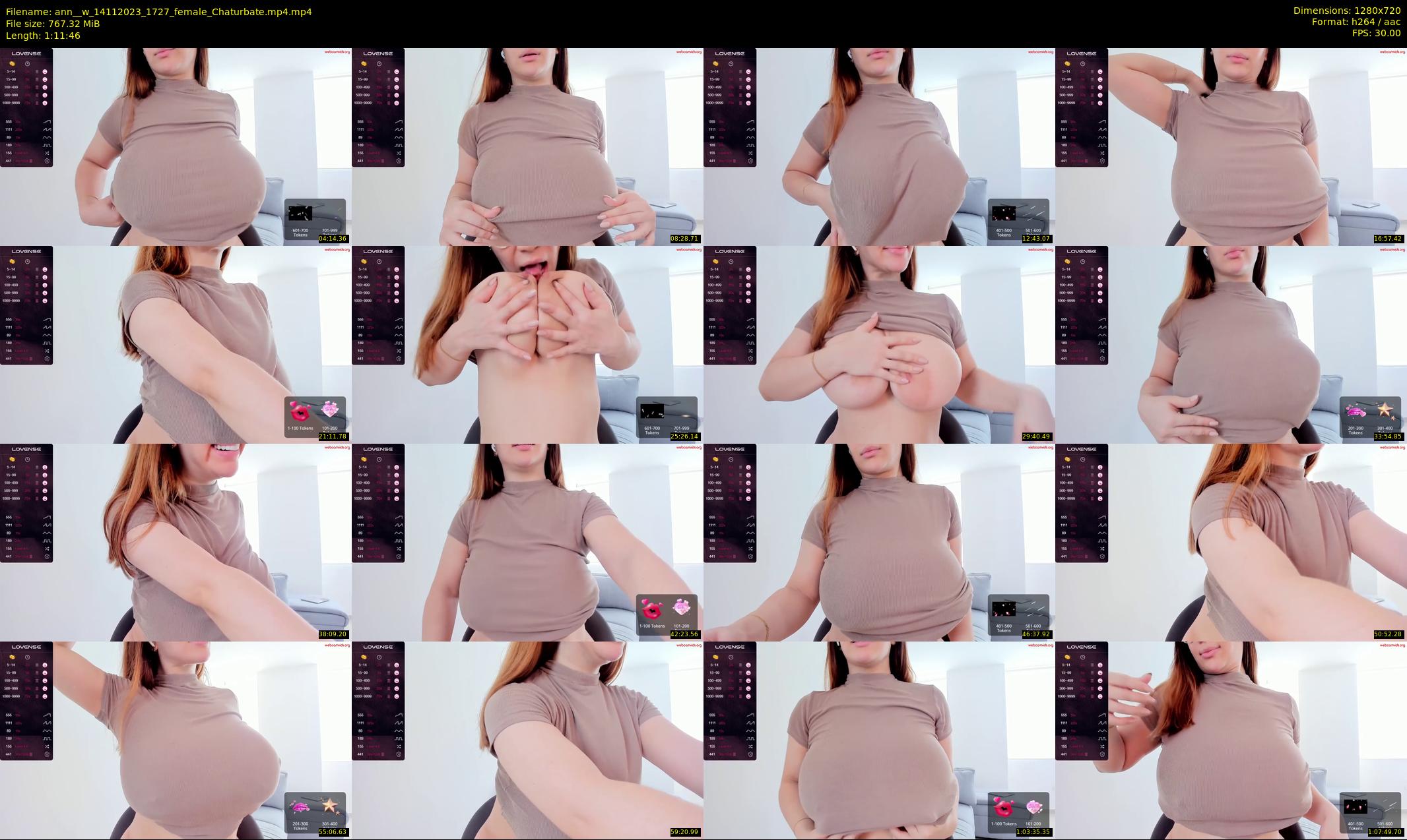 ann__w — 72 minute Chaturbate female cam show recording, 720p, Nov 14, 2023
