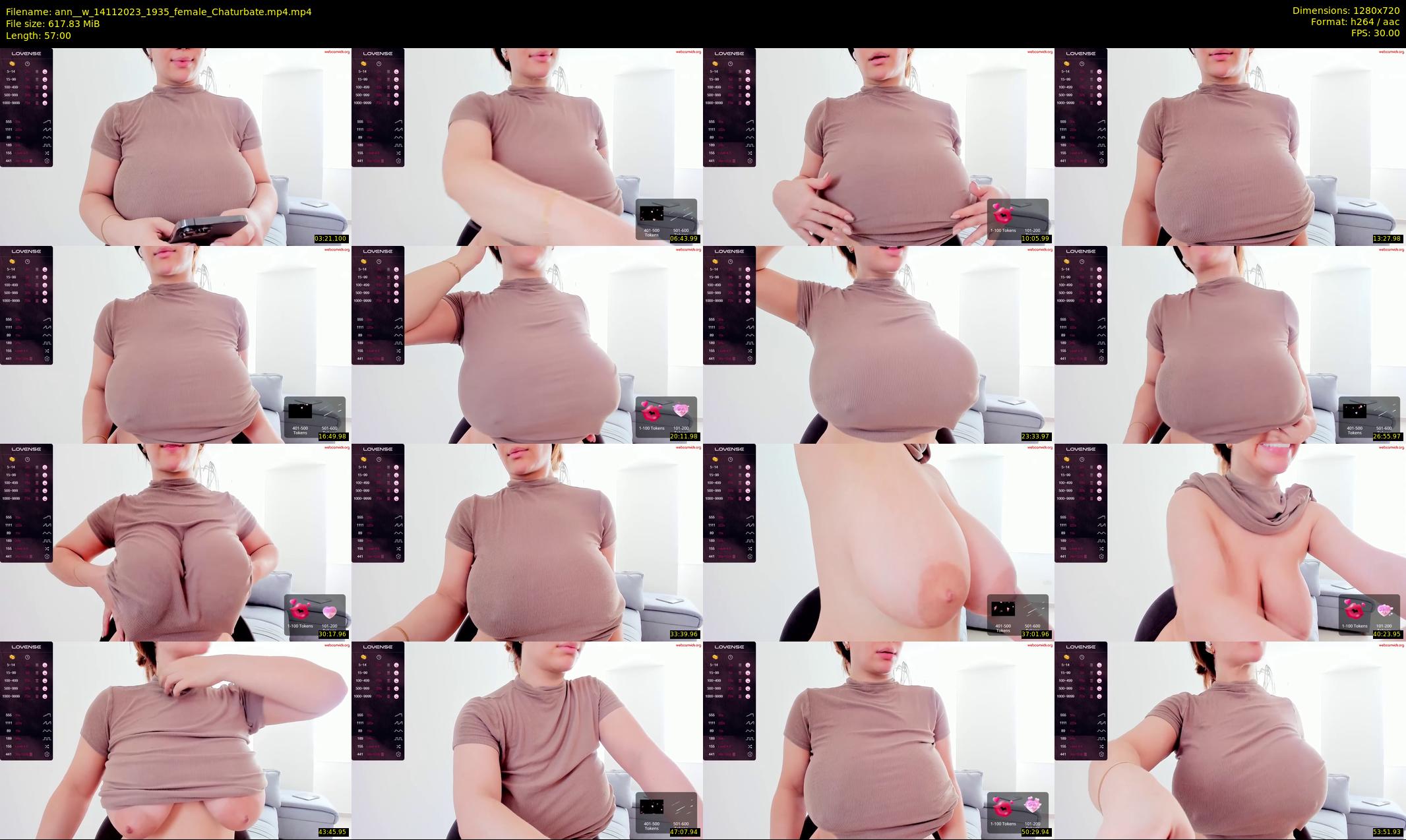 ann__w — 57 minute Chaturbate female cam show recording, 720p, Nov 14, 2023