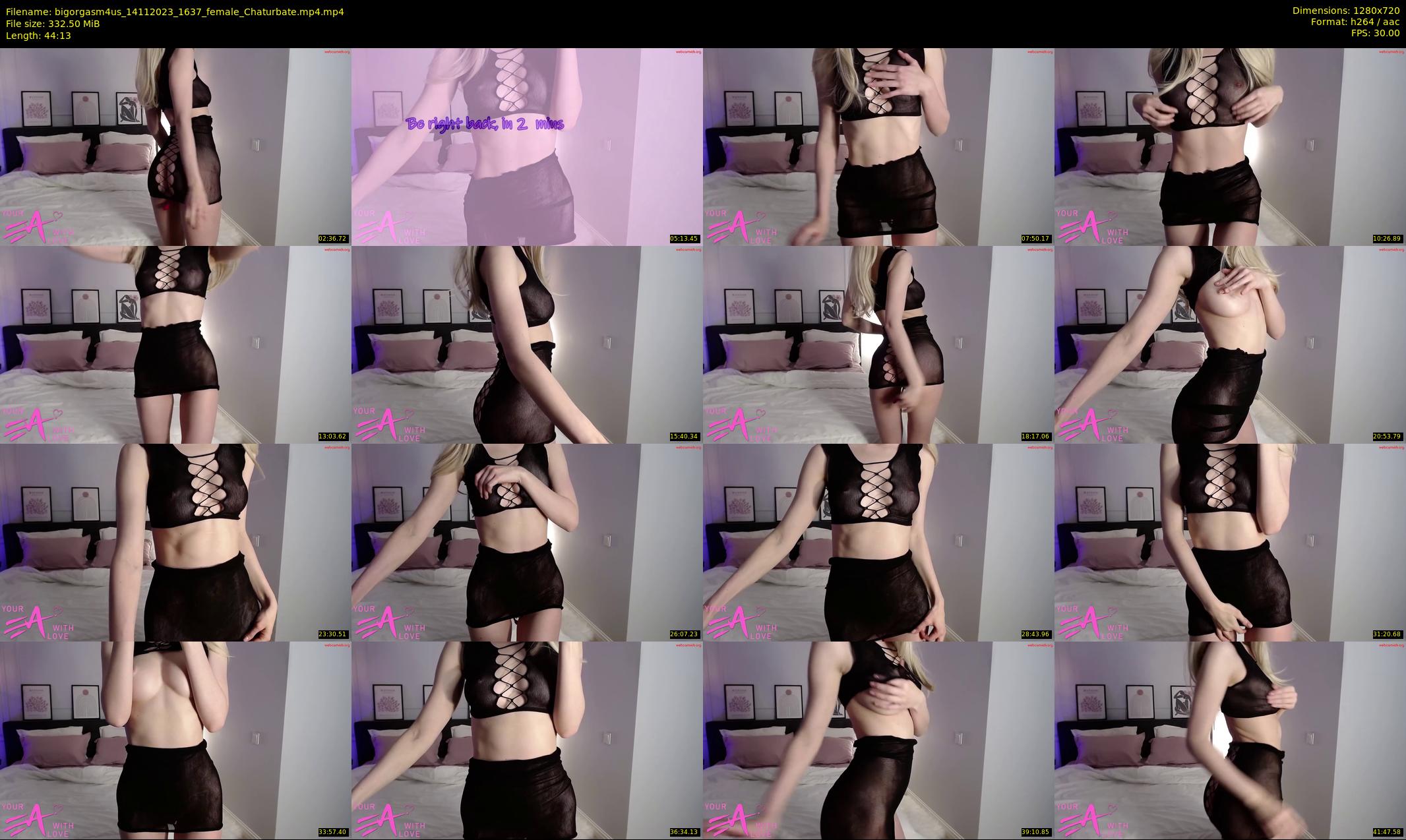 bigorgasm4us — 45 minute Chaturbate female cam show recording, 720p, Nov 14, 2023