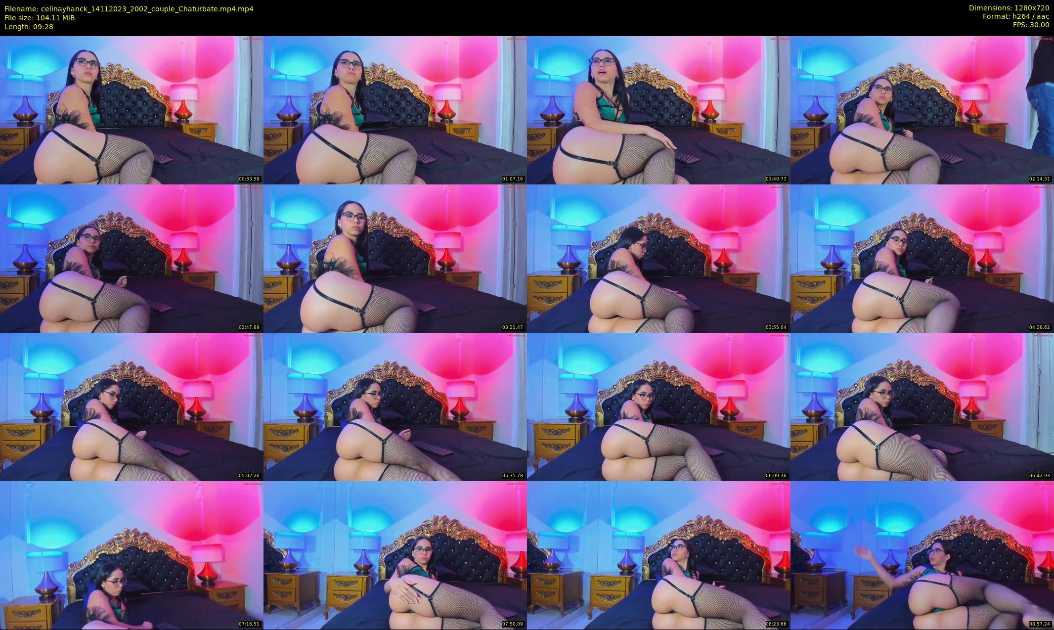 celinayhanck — 10 minute Chaturbate couple cam show recording, 720p, Nov 14, 2023
