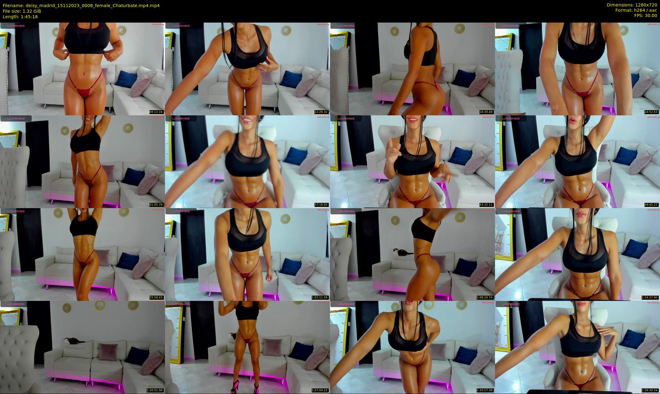 deisy_madrid — 106 minute Chaturbate female cam show recording, 720p, Nov 15, 2023
