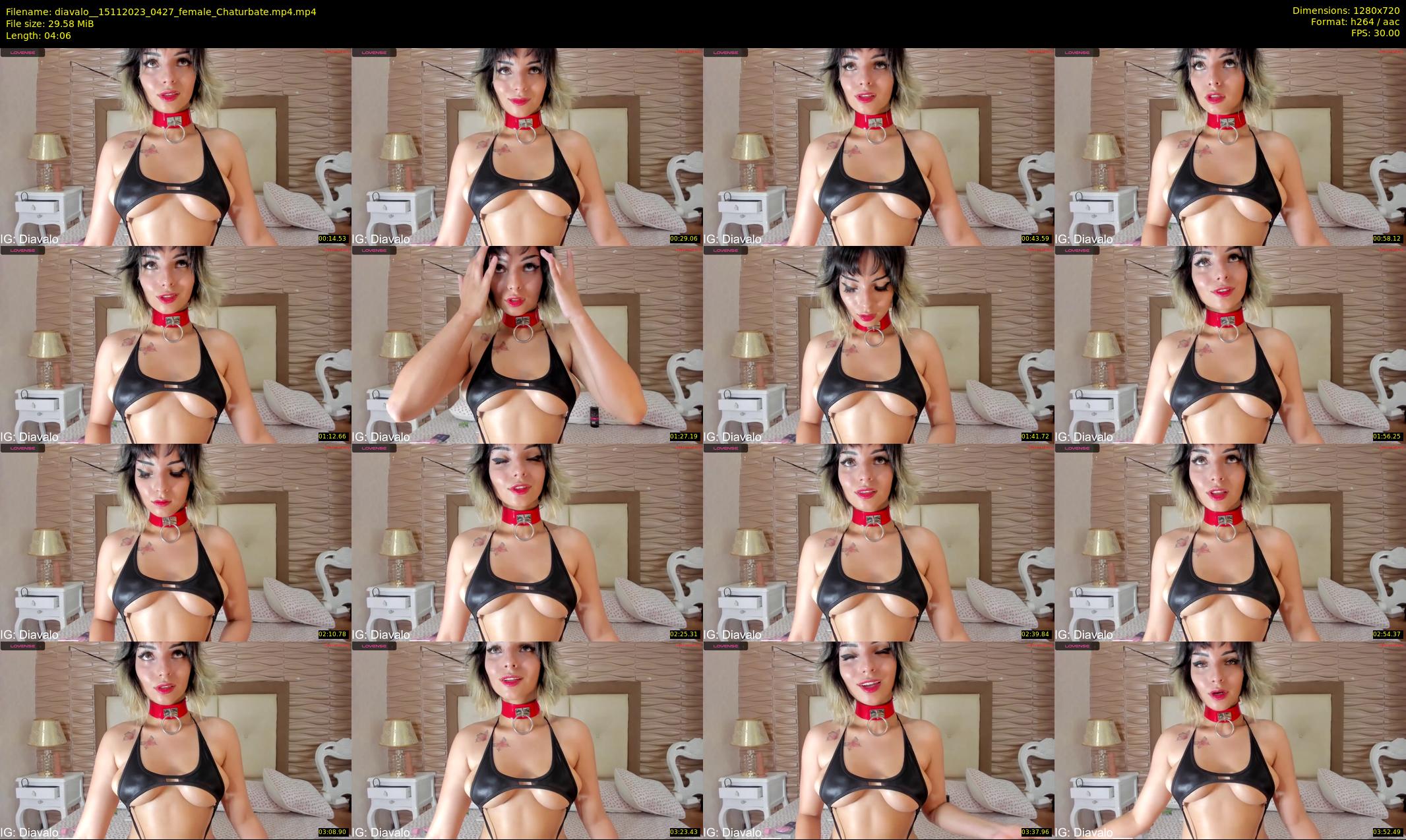 diavalo_ — 5 minute Chaturbate female cam show recording, 720p, Nov 15, 2023