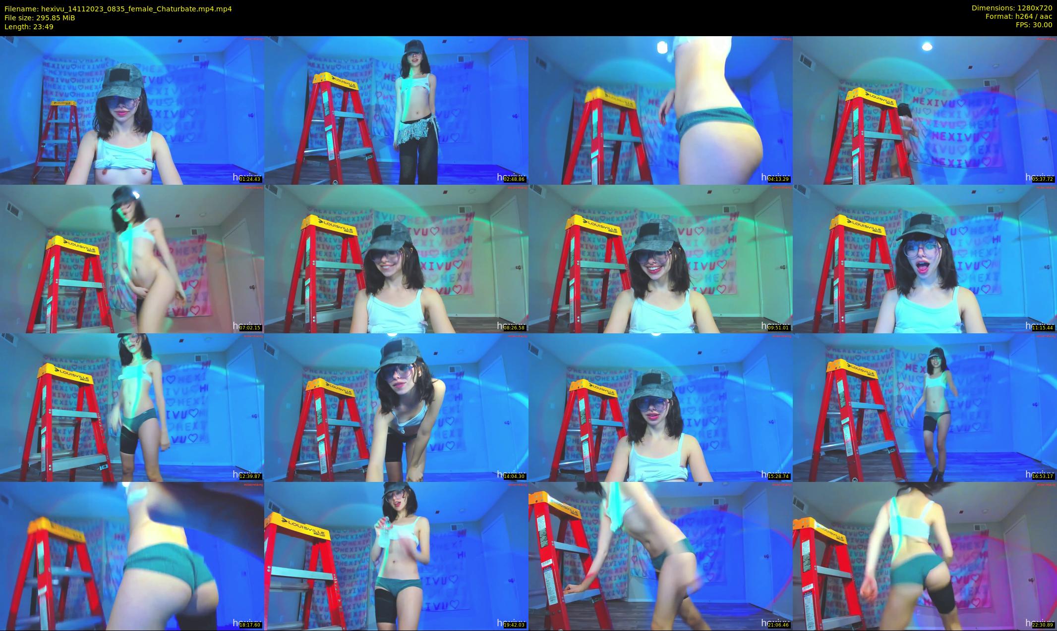 hexivu — 24 minute Chaturbate female cam show recording, 720p, Nov 14, 2023