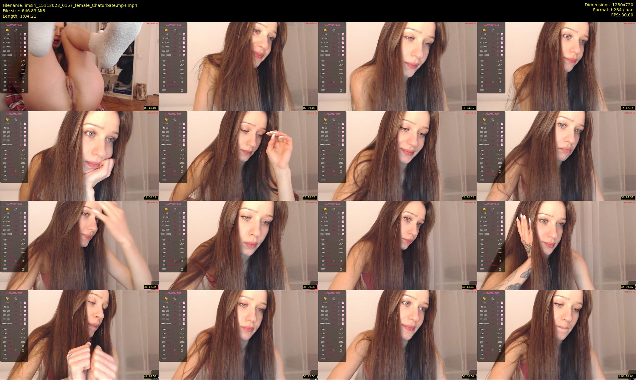 imsiri — 65 minute Chaturbate female cam show recording, 720p, Nov 15, 2023