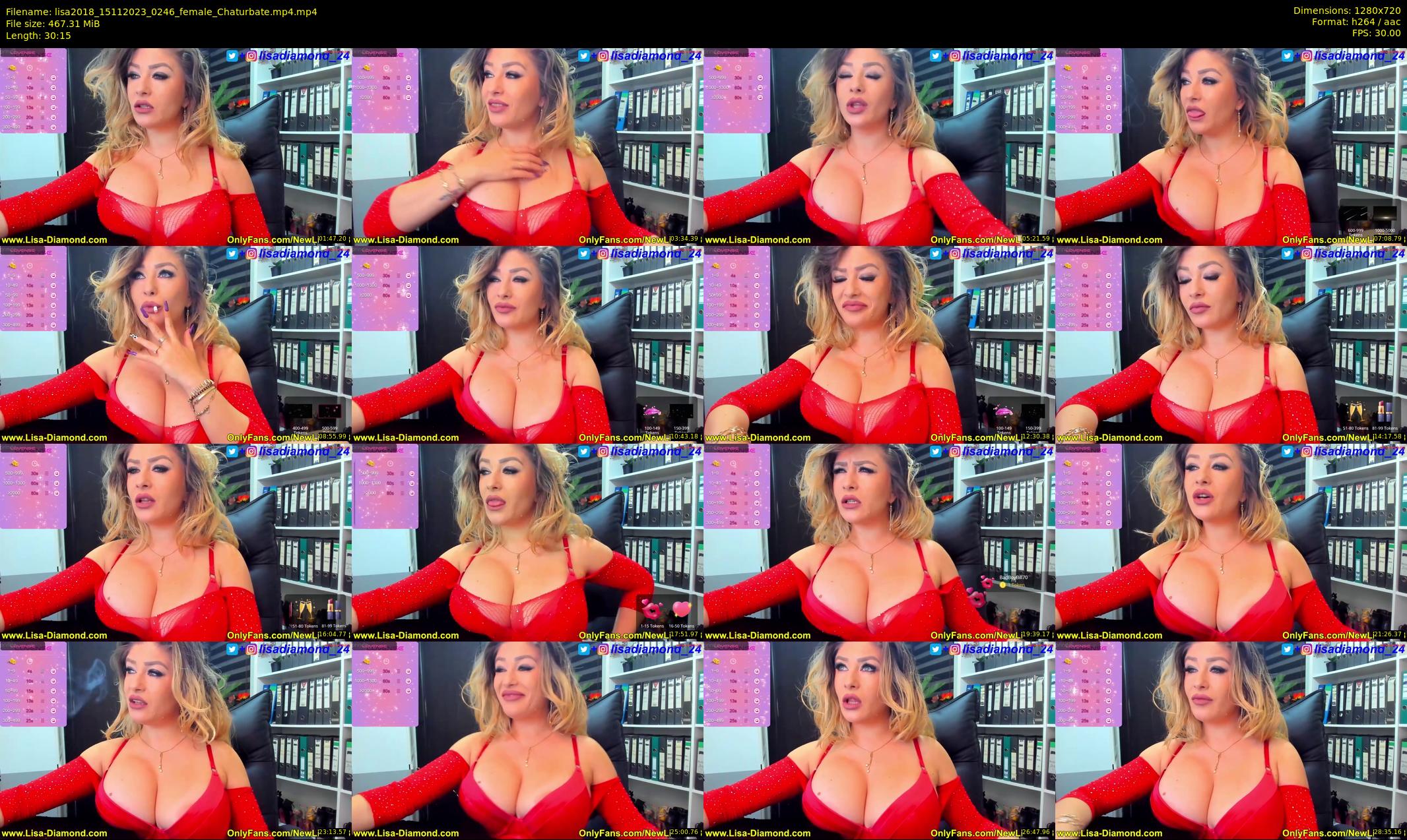 lisa2018 — 31 minute Chaturbate female cam show recording, 720p, Nov 15, 2023
