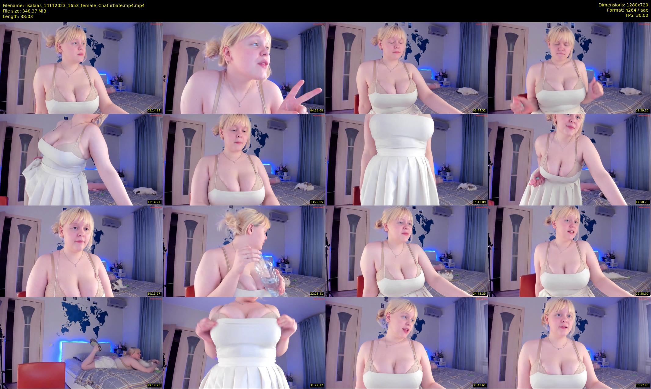 lisalaas — 39 minute Chaturbate female cam show recording, 720p, Nov 14, 2023
