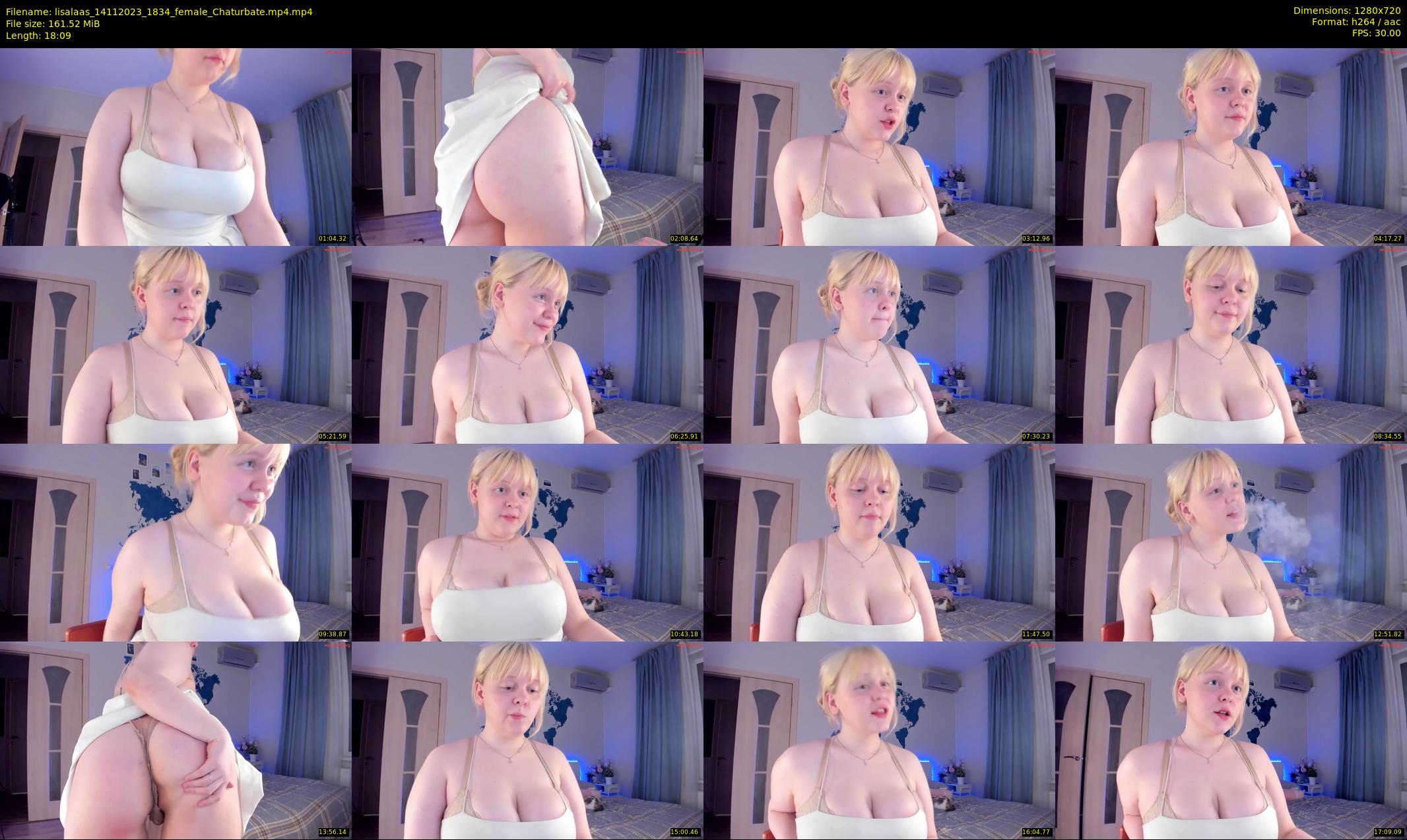 lisalaas — 19 minute Chaturbate female cam show recording, 720p, Nov 14, 2023