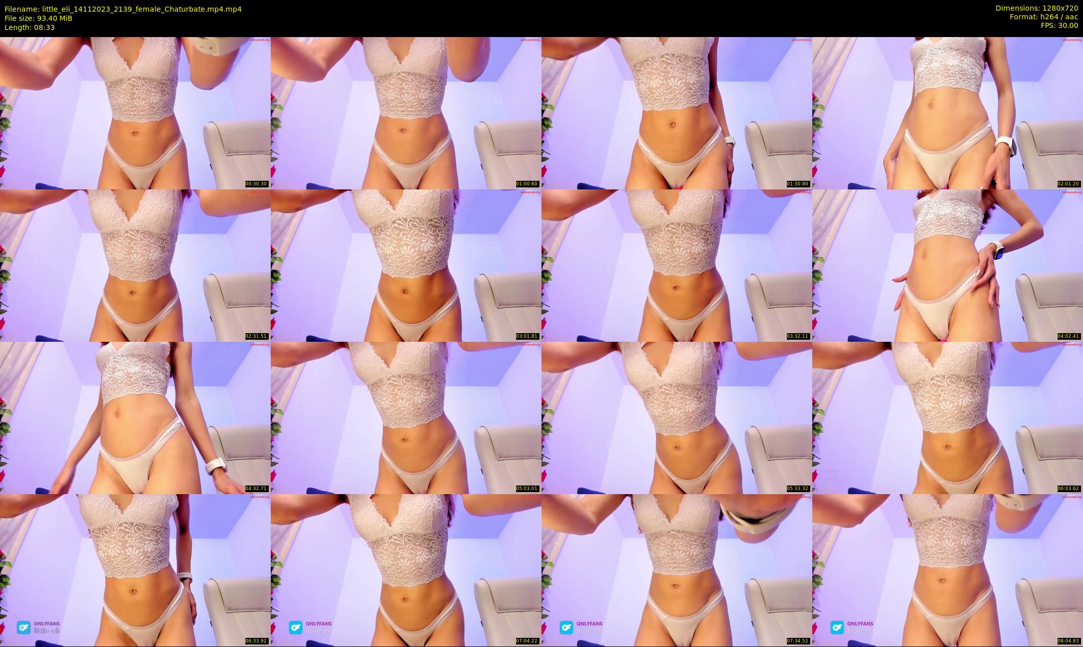 little_eli — 9 minute Chaturbate female cam show recording, 720p, Nov 14, 2023