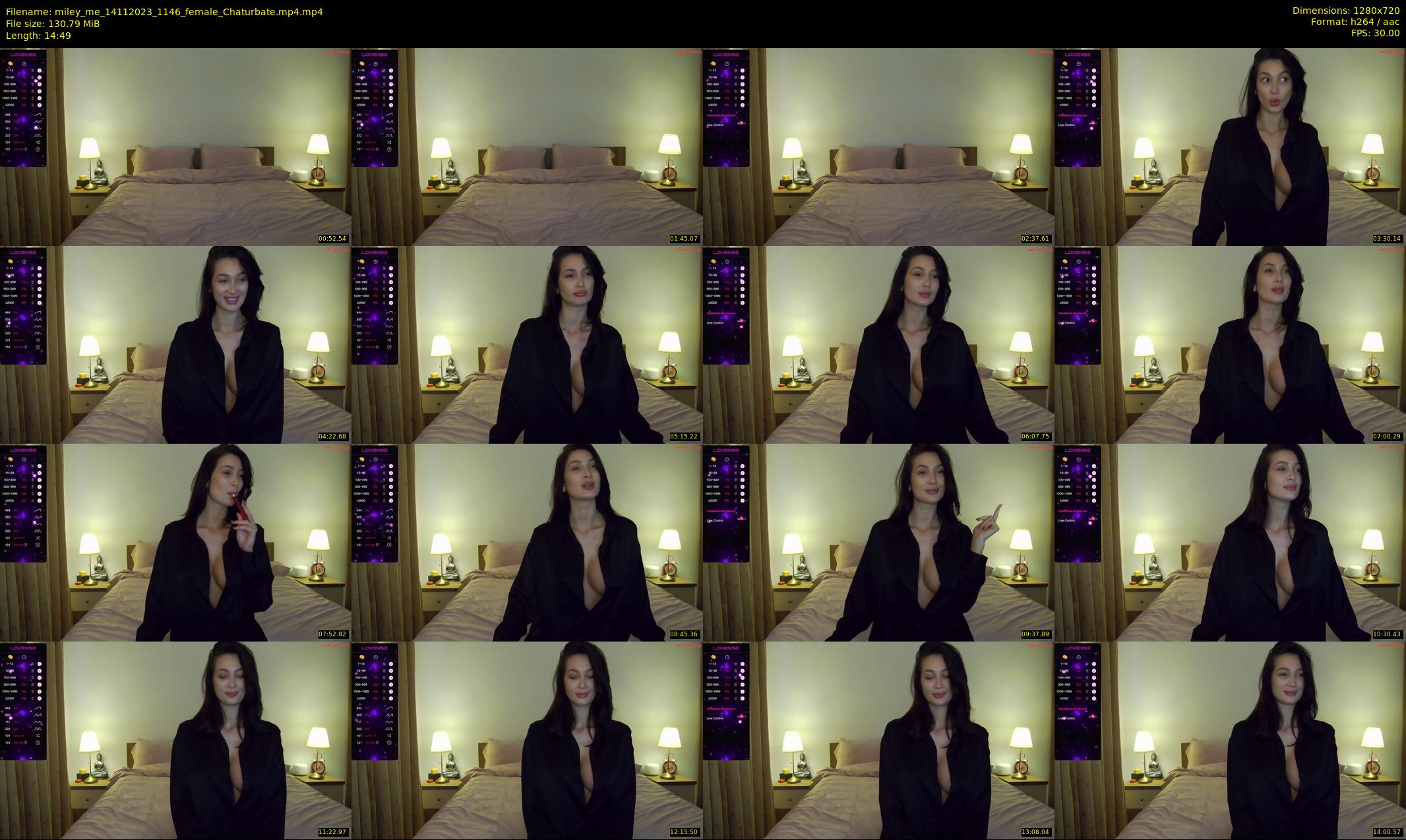 miley_me — 15 minute Chaturbate female cam show recording, 720p, Nov 14, 2023