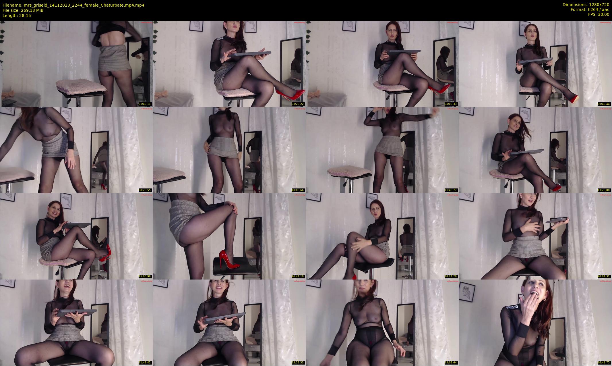 mrs_griseld — 29 minute Chaturbate female cam show recording, 720p, Nov 14, 2023