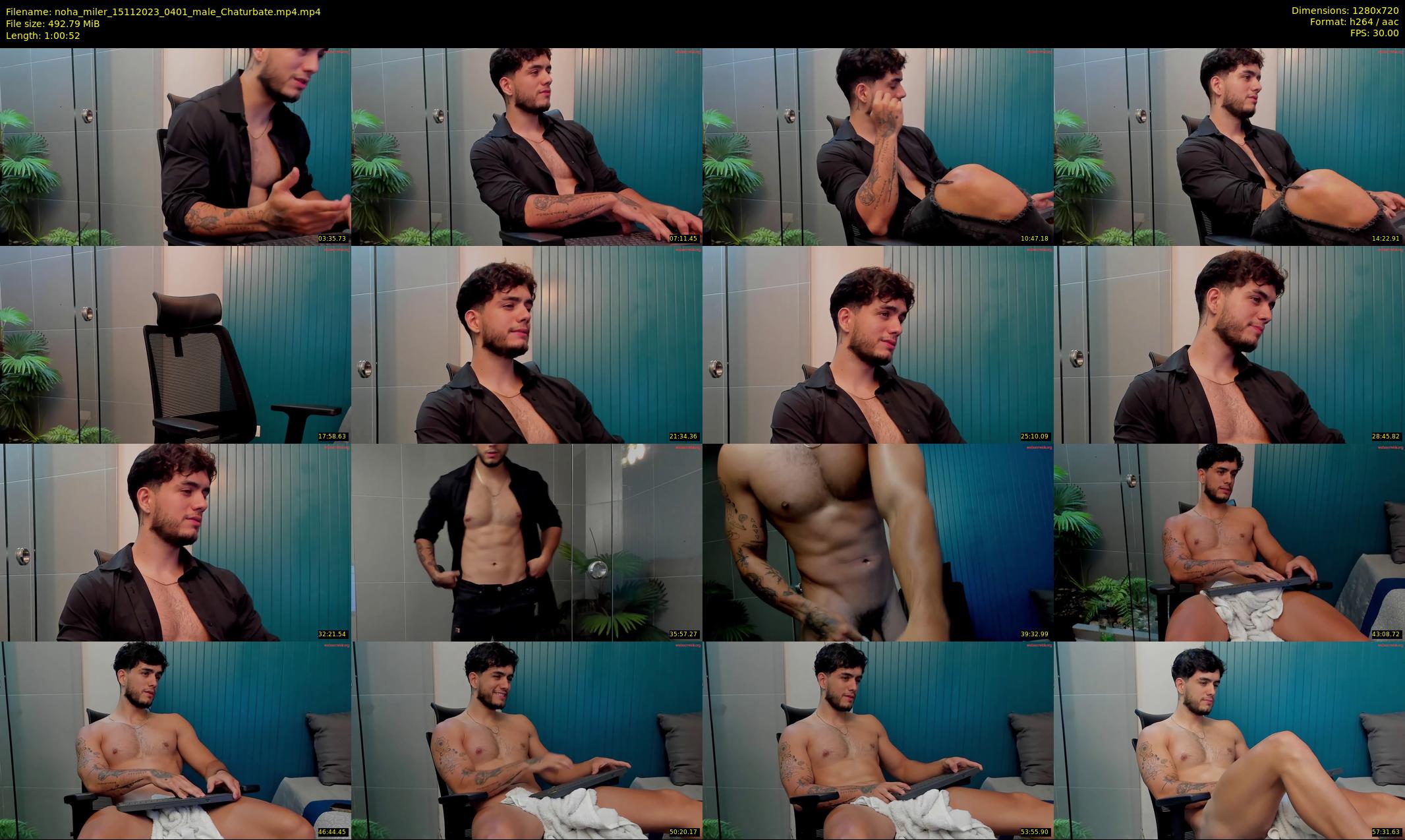 noha_miler — 61 minute Chaturbate male cam show recording, 720p, Nov 15, 2023