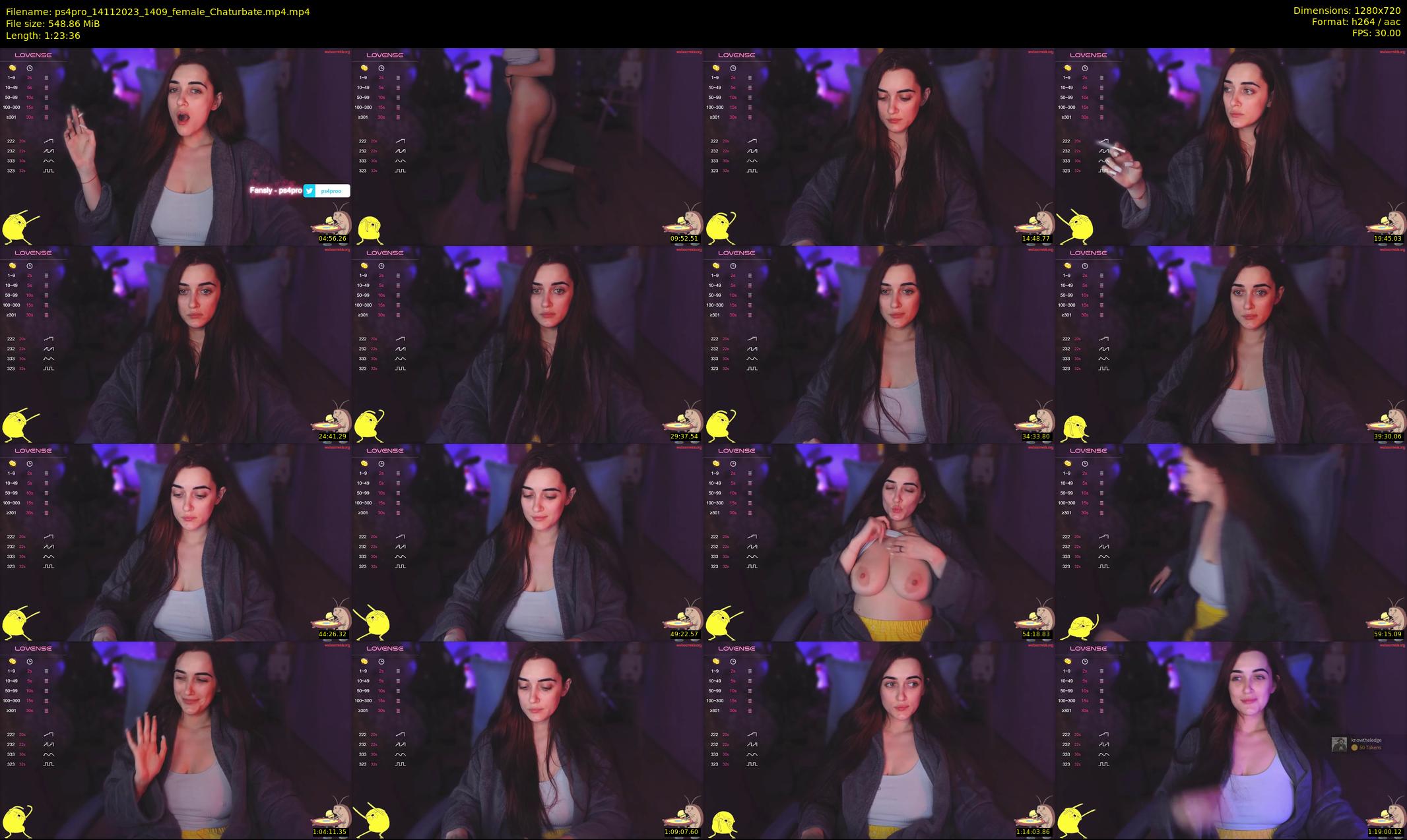 ps4pro — 84 minute Chaturbate female cam show recording, 720p, Nov 14, 2023