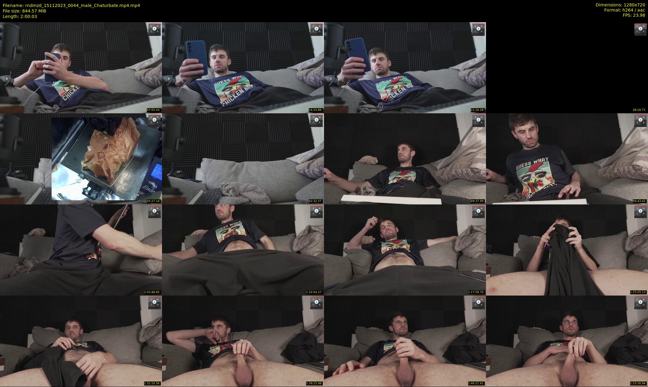rndmzd — 121 minute Chaturbate male cam show recording, 720p, Nov 15, 2023
