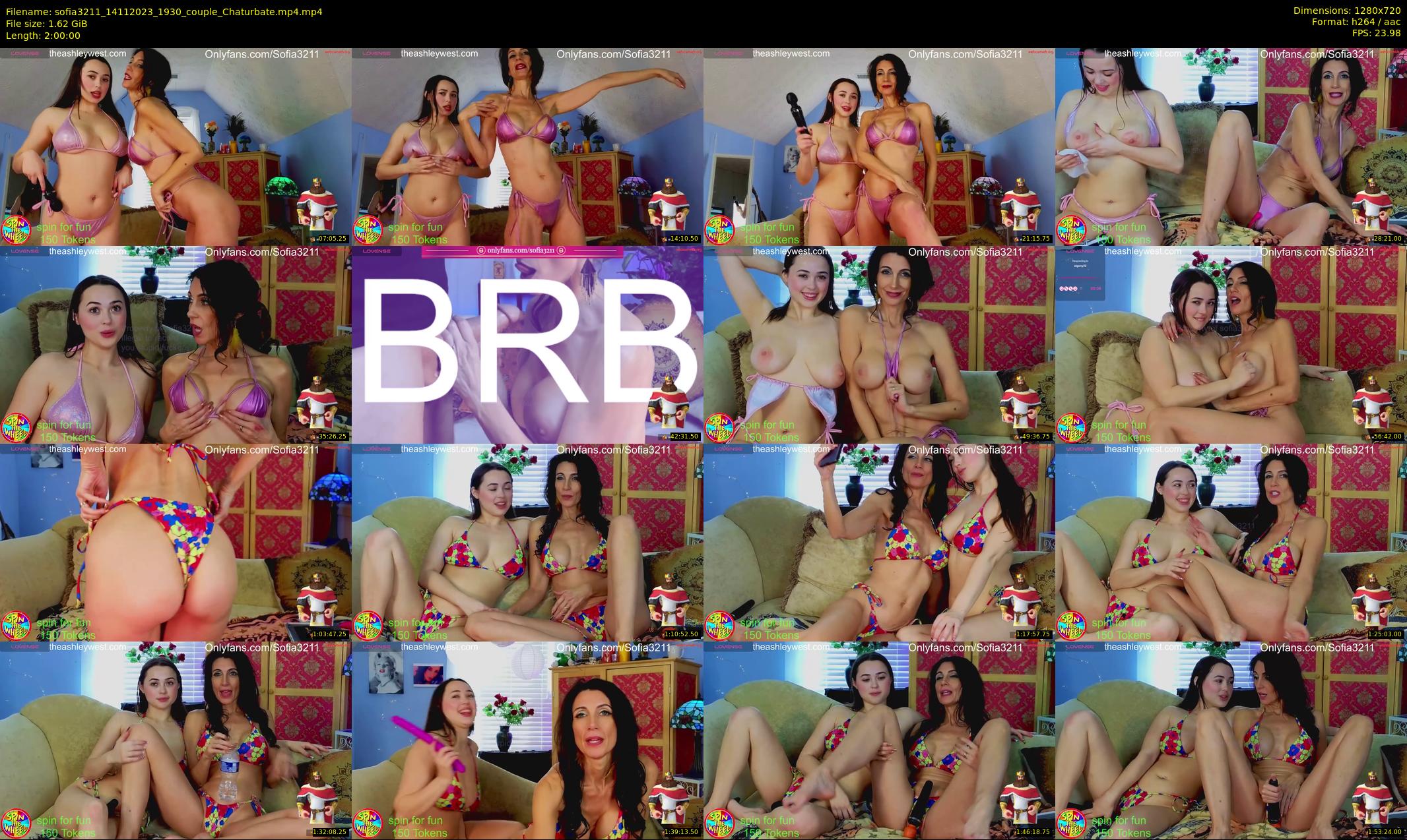 sofia3211 — 120 minute Chaturbate couple cam show recording, 720p, Nov 14, 2023