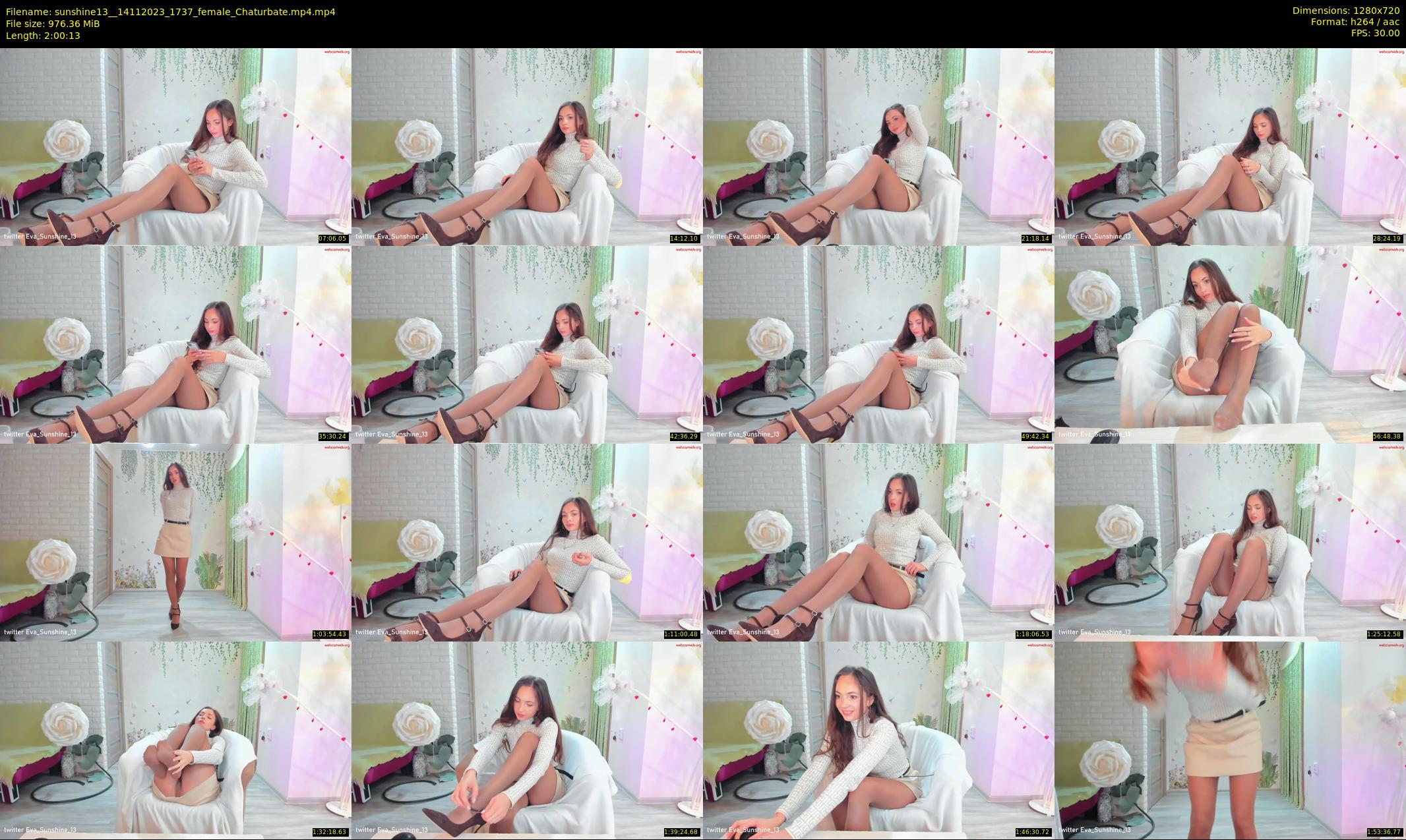 sunshine13_ — 121 minute Chaturbate female cam show recording, 720p, Nov 14, 2023