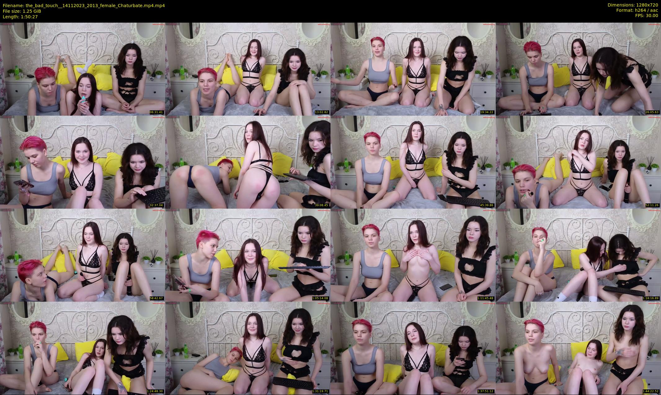the_bad_touch_ — 111 minute Chaturbate couple cam show recording, 720p, Nov 14, 2023