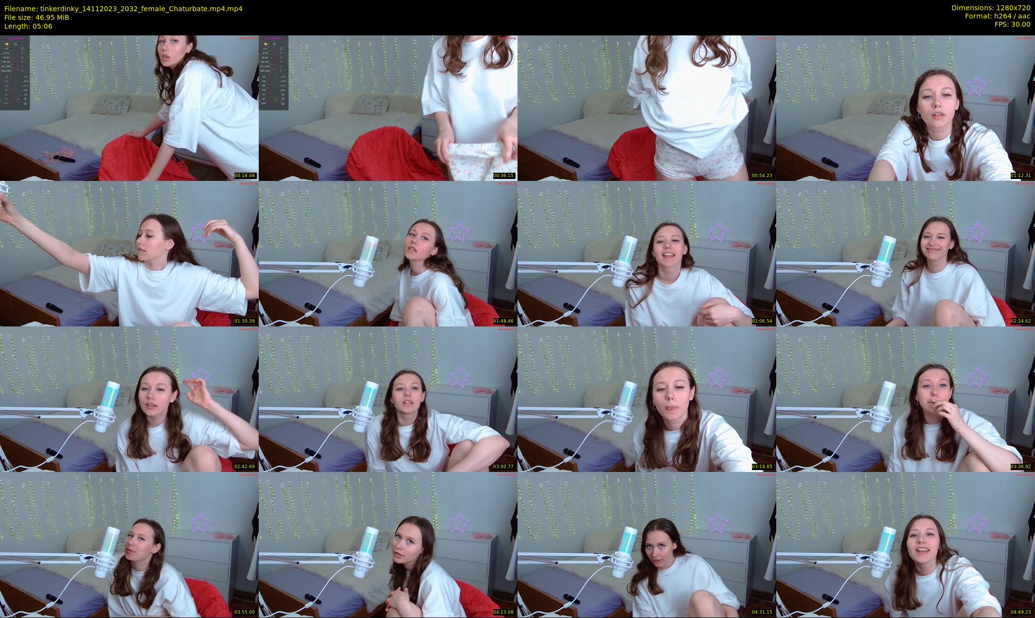 tinkerdinky — 6 minute Chaturbate female cam show recording, 720p, Nov 14, 2023