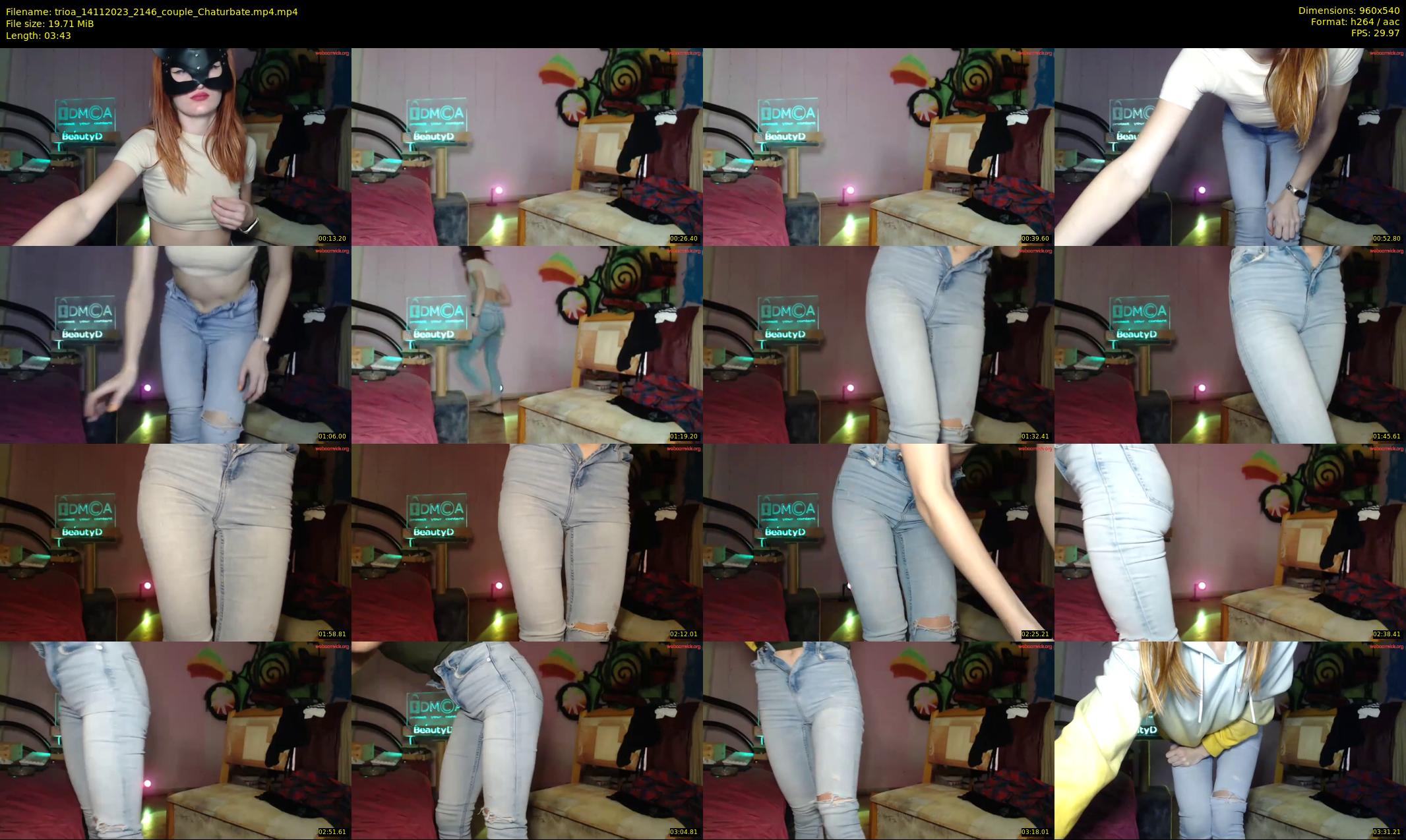 trioa — 4 minute Chaturbate couple cam show recording, 480p, Nov 14, 2023