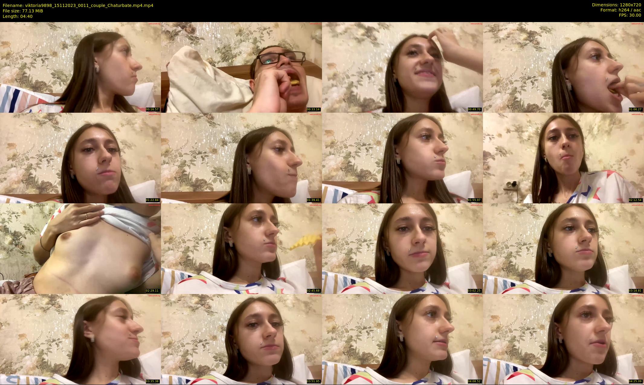 viktoria9898 — 5 minute Chaturbate couple cam show recording, 720p, Nov 15, 2023