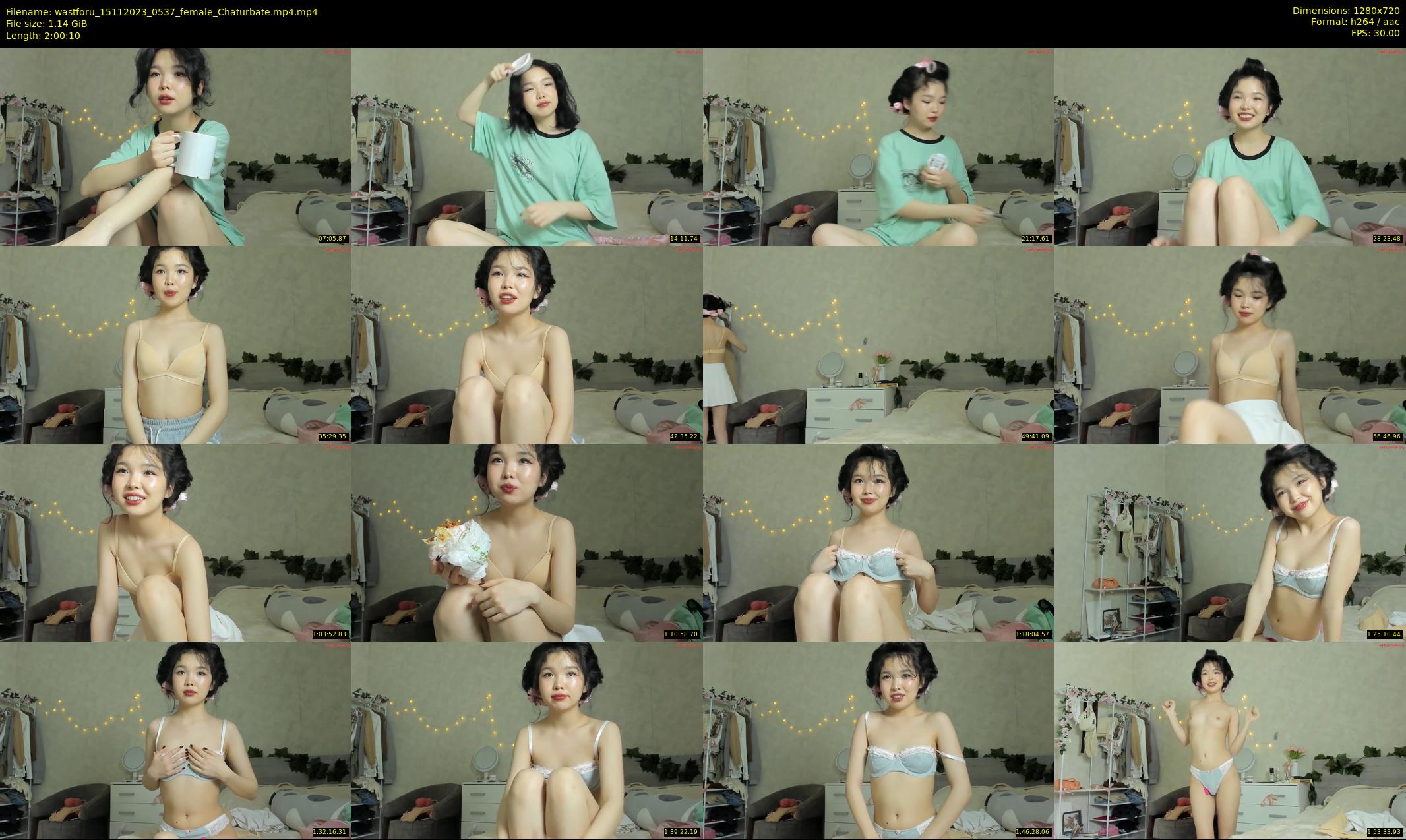 wastforu — 121 minute Chaturbate female cam show recording, 720p, Nov 15, 2023