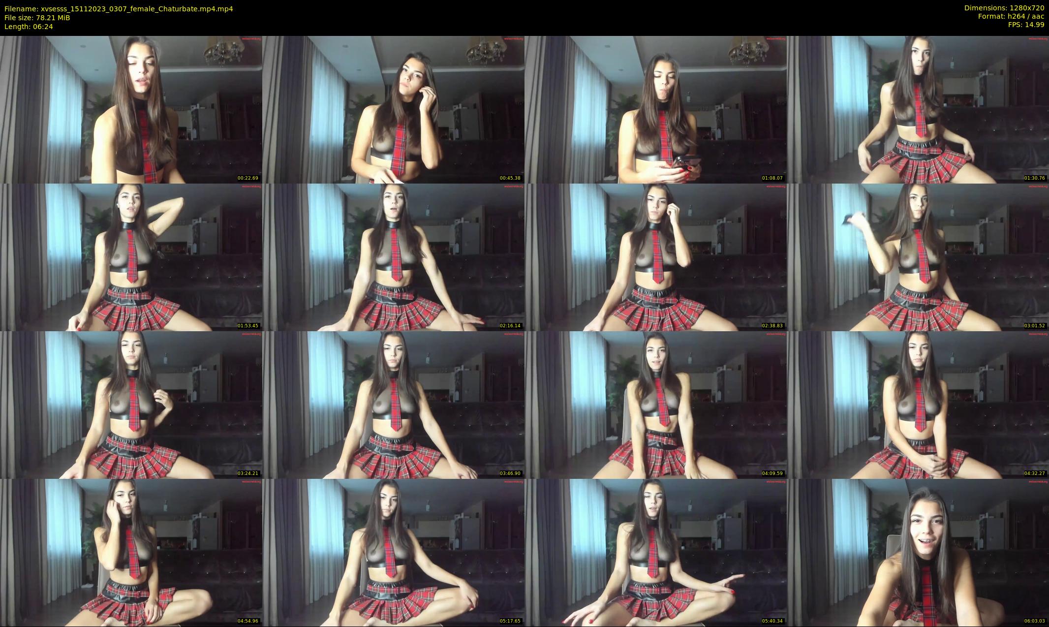 xvsesss — 7 minute Chaturbate female cam show recording, 720p, Nov 15, 2023